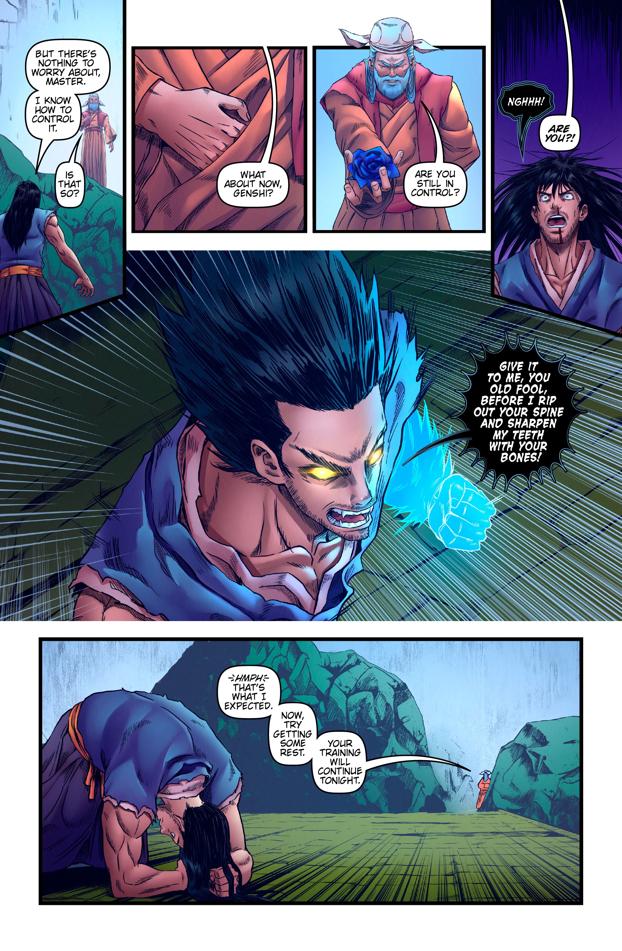 Read online Honor and Curse comic -  Issue #8 - 15