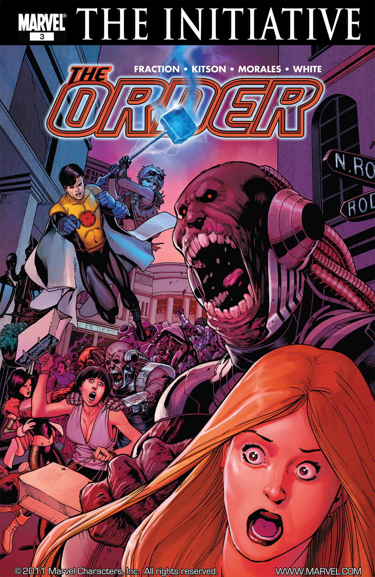 Read online The Order (2007) comic -  Issue #3 - 1