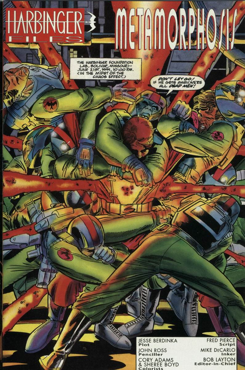 Read online Harbinger Files comic -  Issue #2 - 2