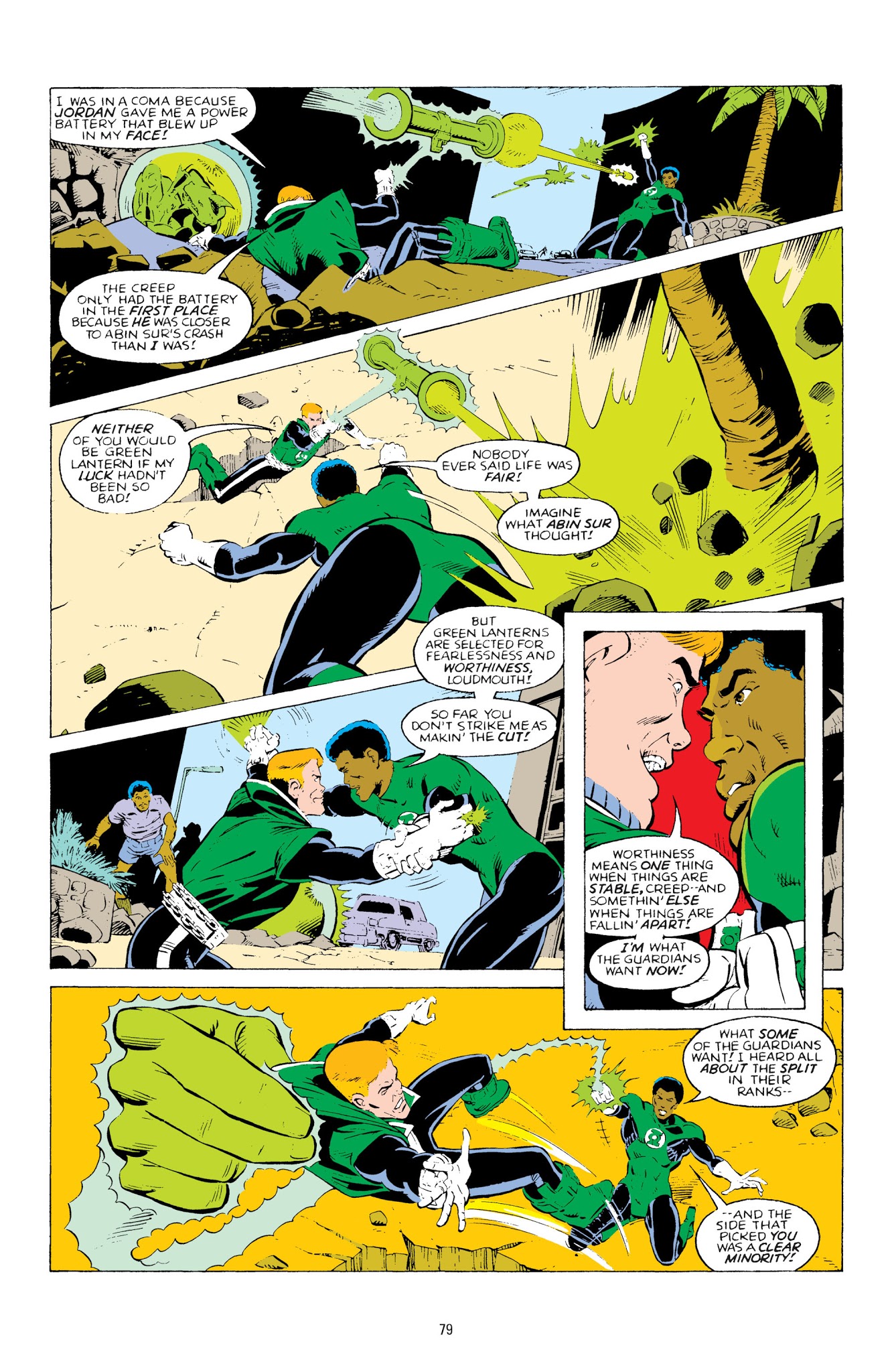 Read online Green Lantern: Sector 2814 comic -  Issue # TPB 3 - 79