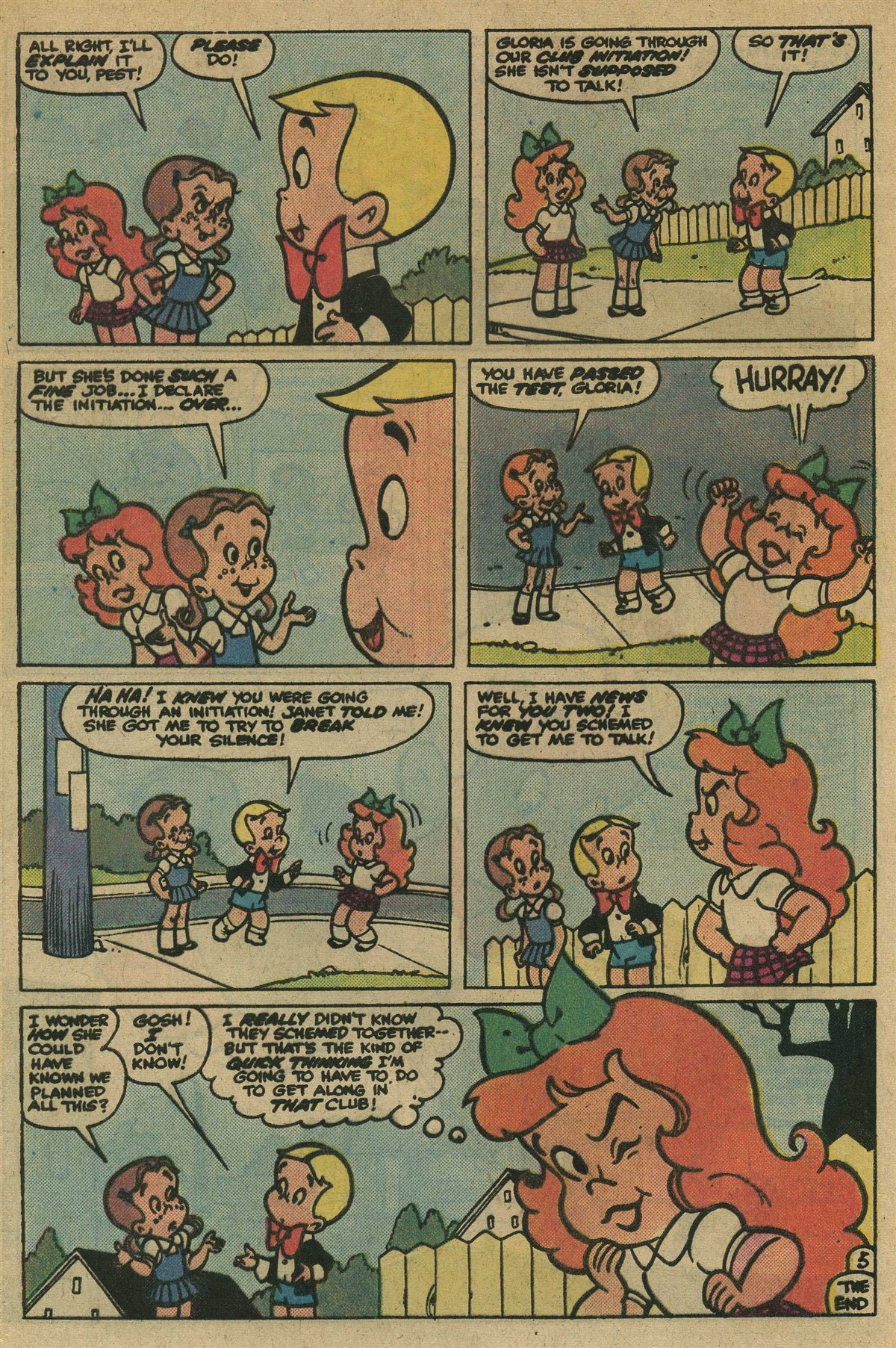 Read online Richie Rich & His Girl Friends comic -  Issue #9 - 32