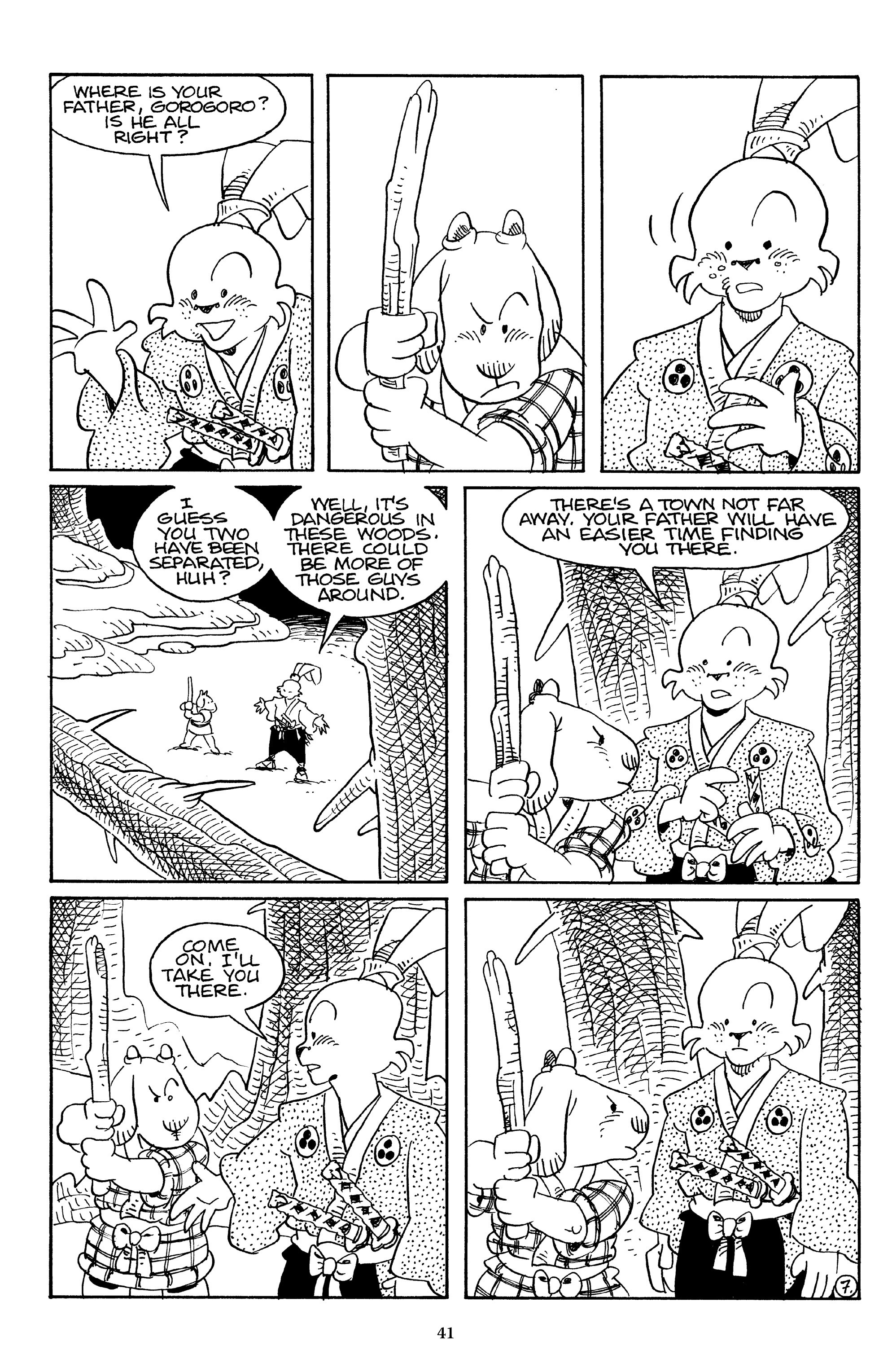 Read online The Usagi Yojimbo Saga comic -  Issue # TPB 4 - 41