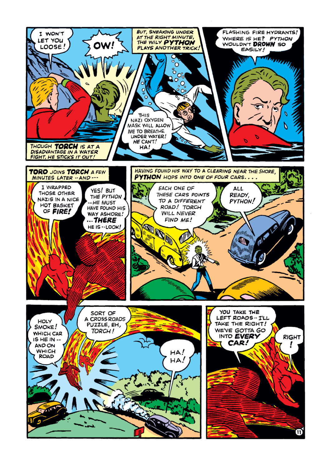 Read online The Human Torch (1940) comic -  Issue #8 - 15