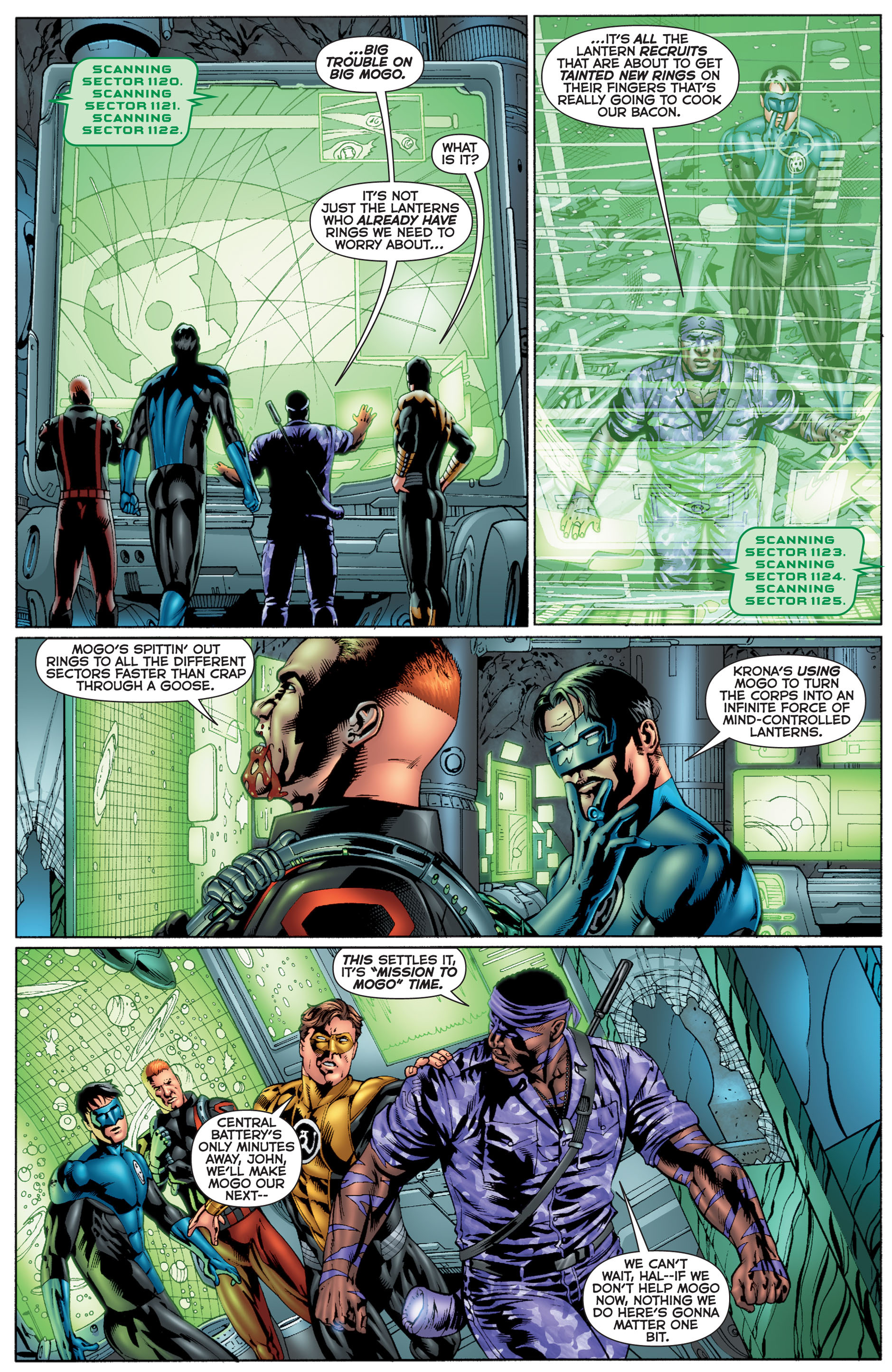 Read online Green Lantern: War of the Green Lanterns (2011) comic -  Issue # TPB - 145