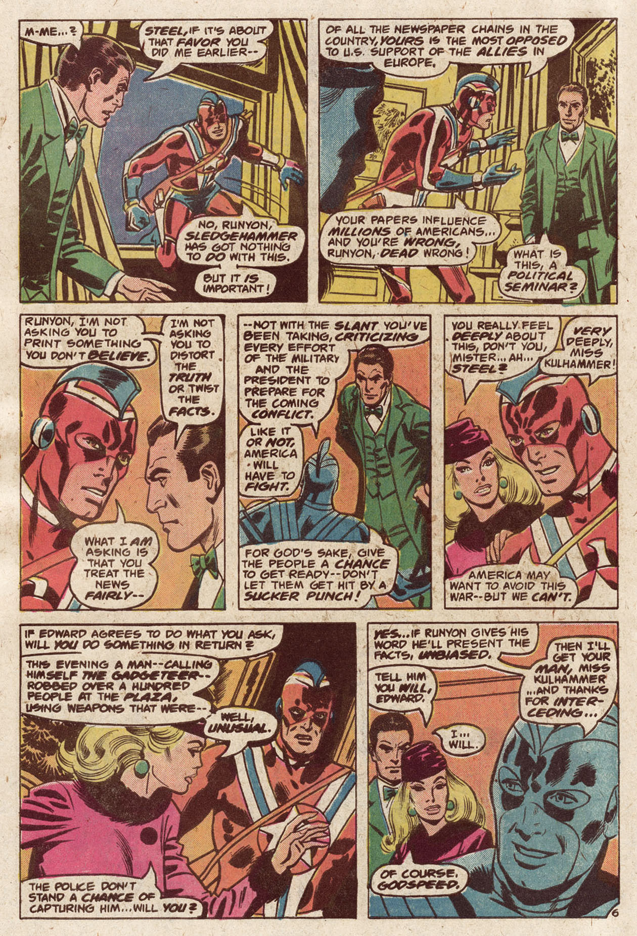 Read online Steel, The Indestructible Man comic -  Issue #4 - 10