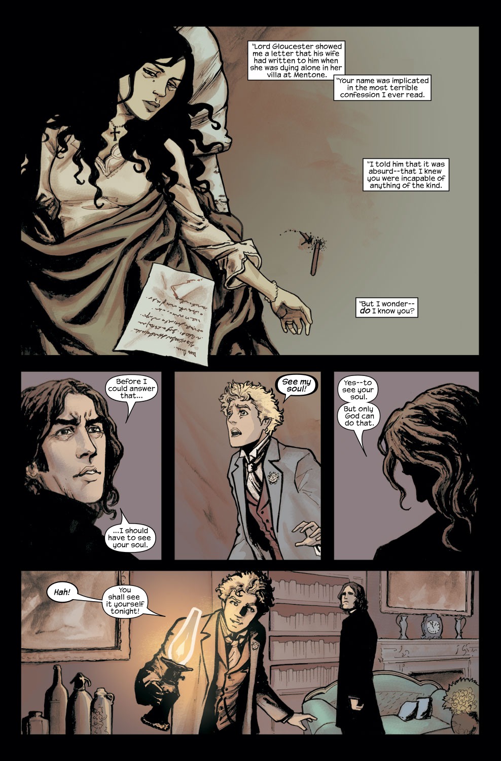 Read online Marvel Illustrated: The Picture of Dorian Gray comic -  Issue #3 - 22