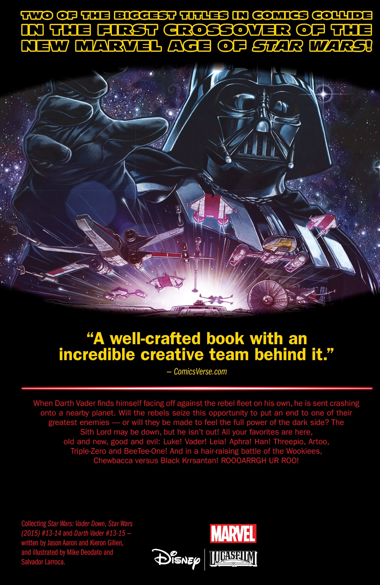 Read online Star Wars: Vader Down comic -  Issue # TPB - 148