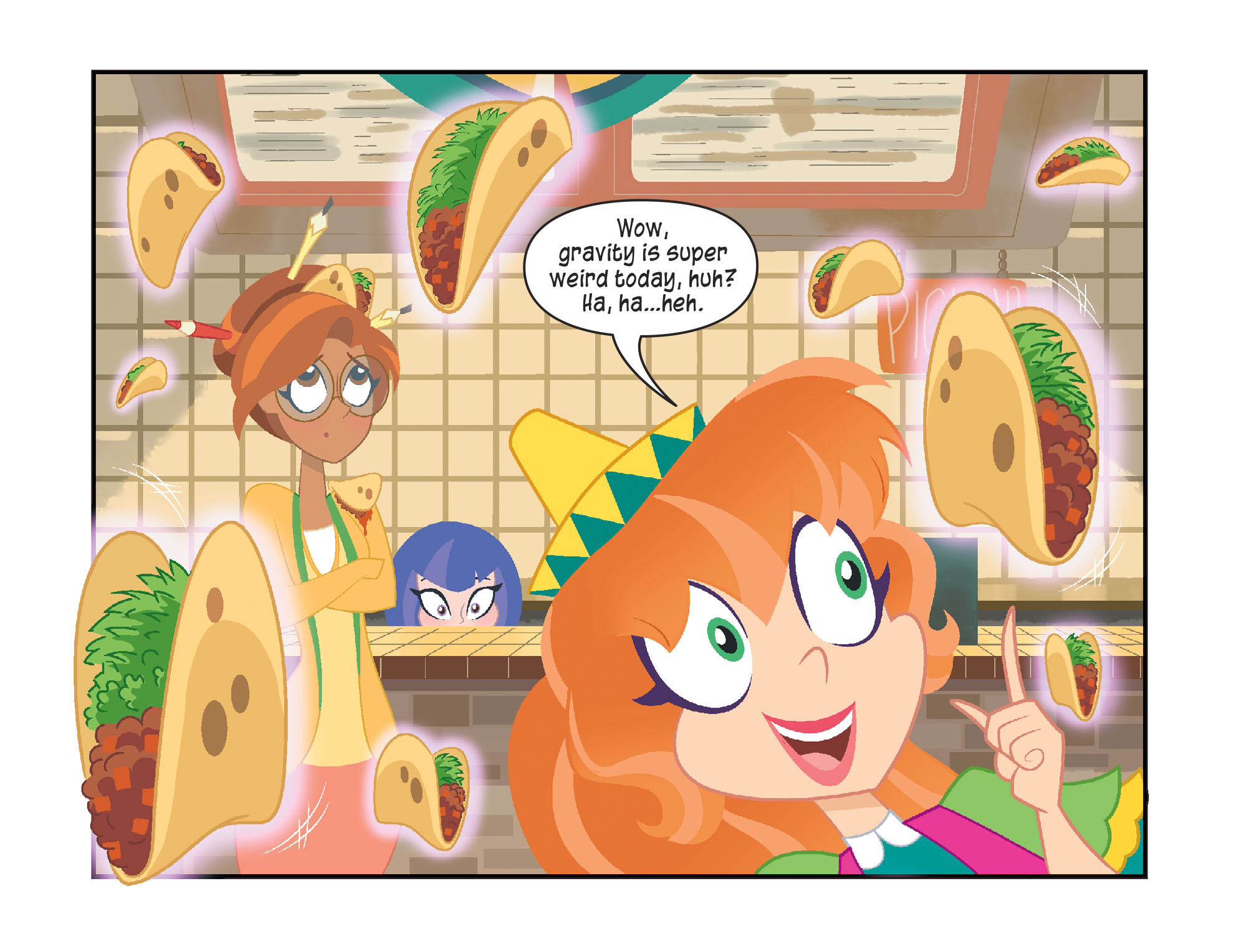 Read online DC Super Hero Girls: Weird Science comic -  Issue #11 - 16
