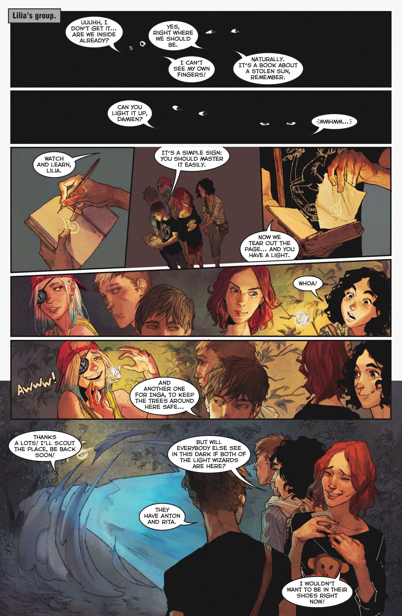 Read online Exlibrium comic -  Issue #13 - 15