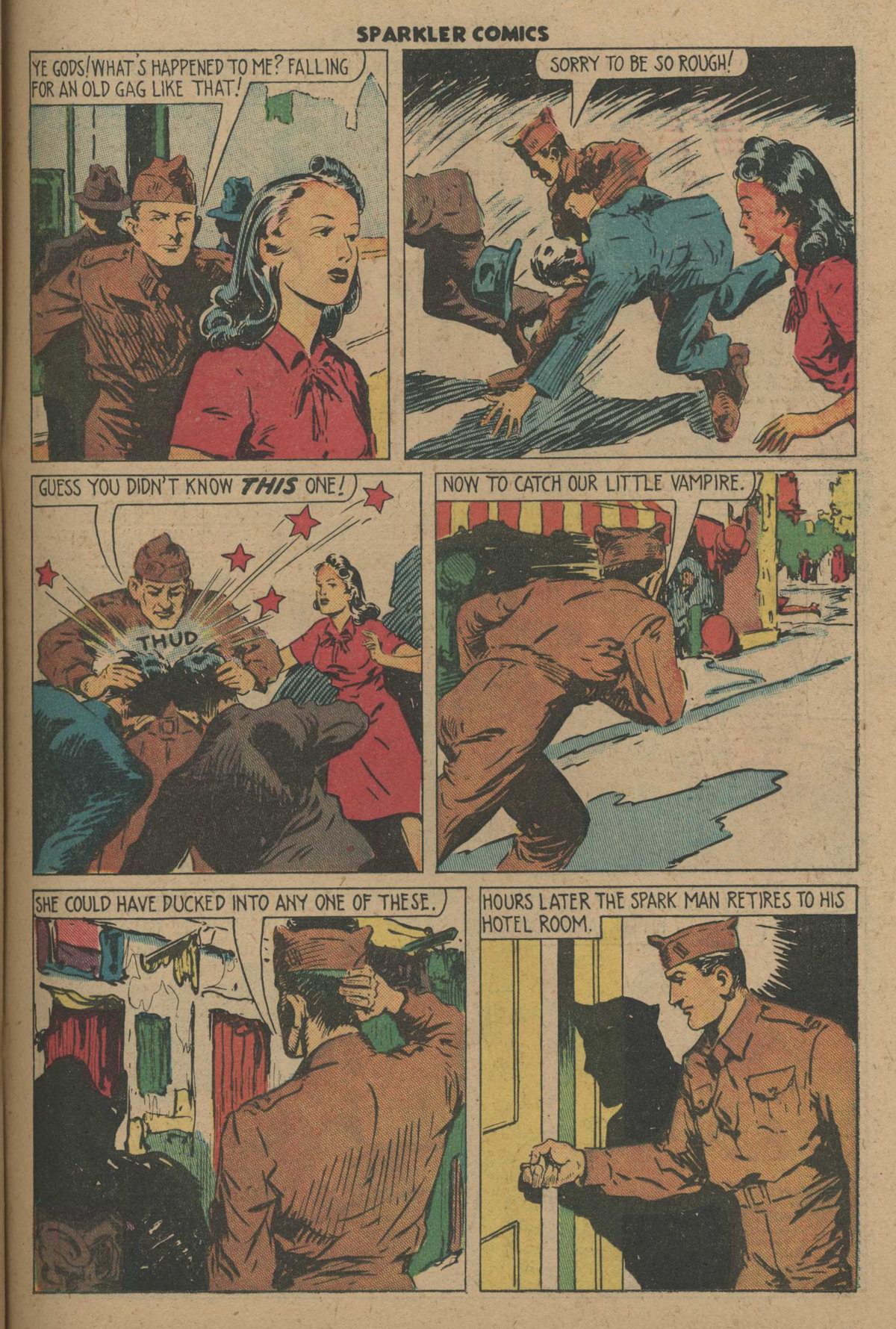 Read online Sparkler Comics comic -  Issue #45 - 21
