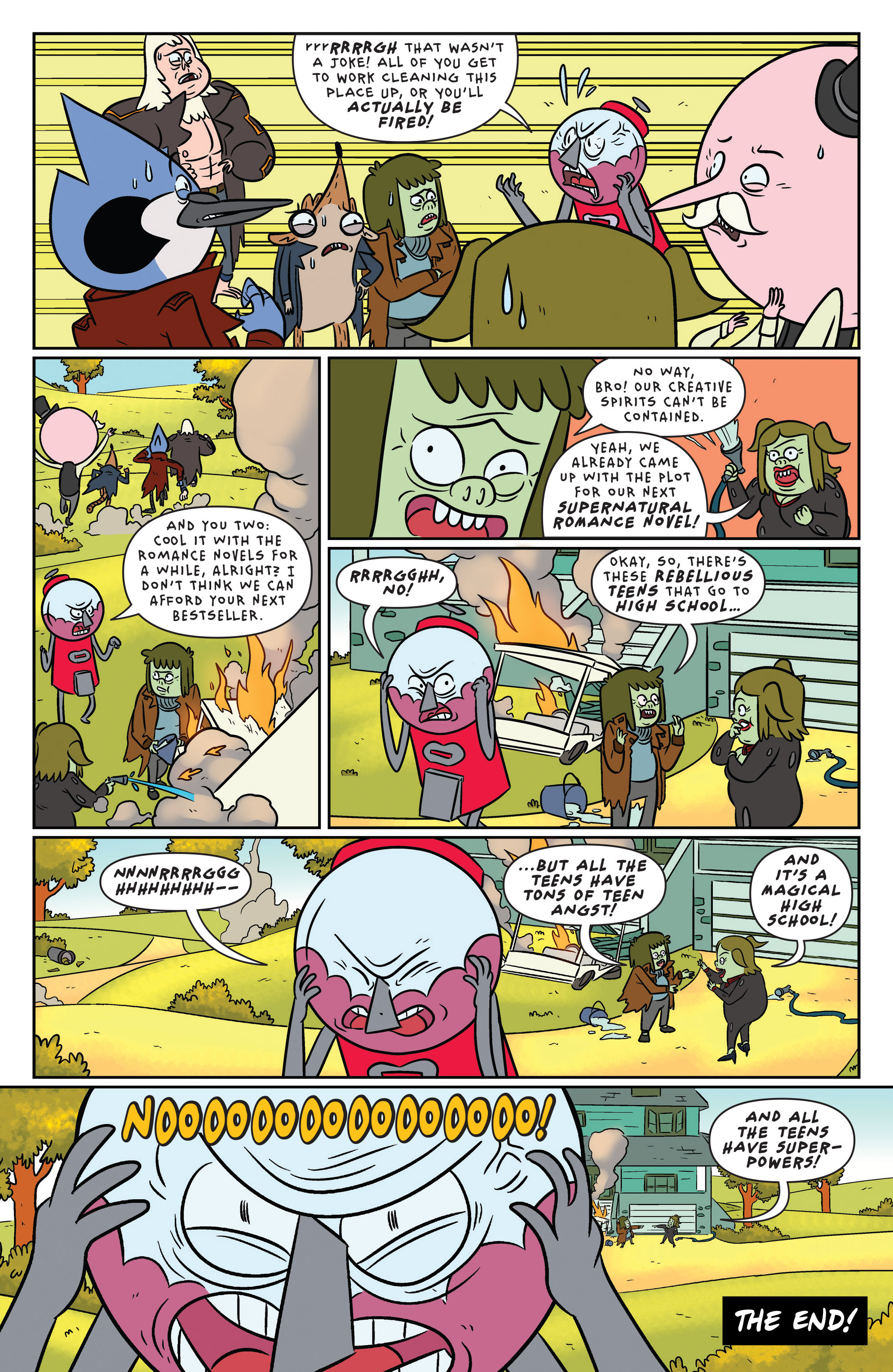 Read online Regular Show comic -  Issue #28 - 16