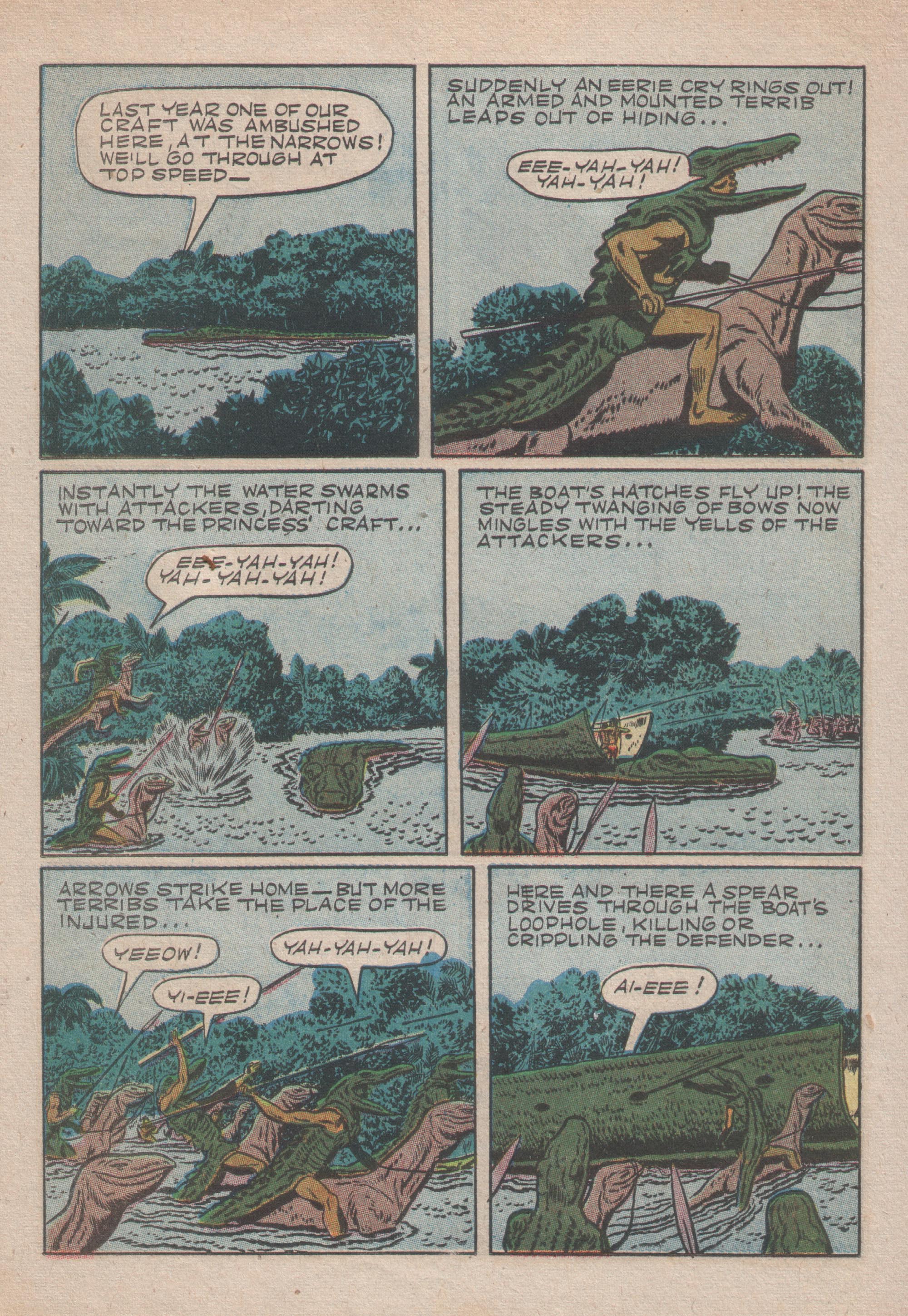 Read online Tarzan (1948) comic -  Issue #34 - 22