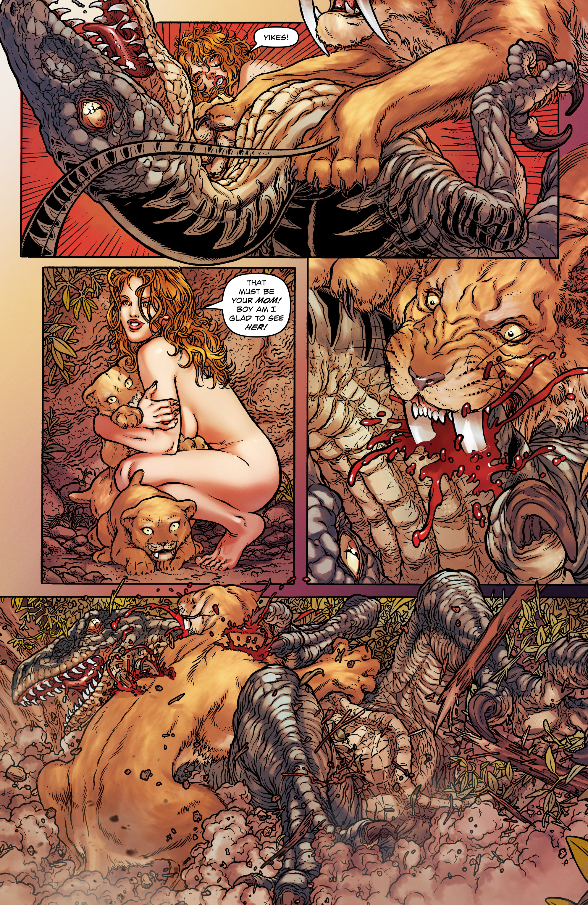 Read online Jungle Fantasy: Survivors comic -  Issue #1 - 31