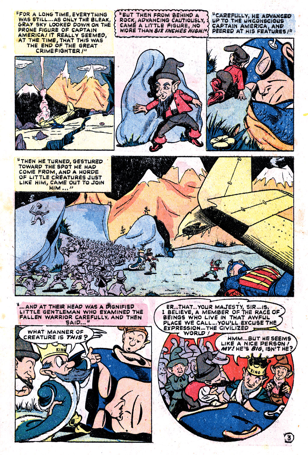 Read online Captain America Comics comic -  Issue #69 - 5