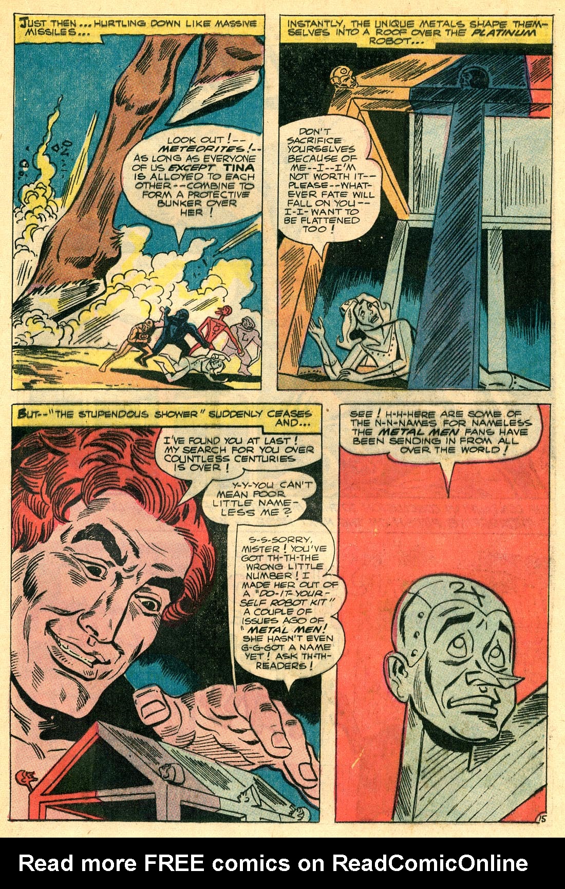 Read online Metal Men (1963) comic -  Issue #19 - 21