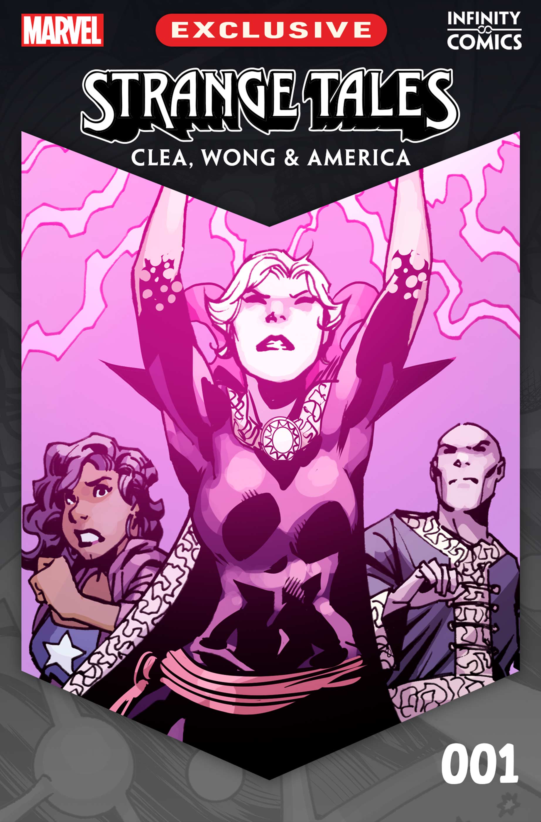 Read online Strange Tales: Clea, Wong & America Infinity Comic comic -  Issue # Full - 1