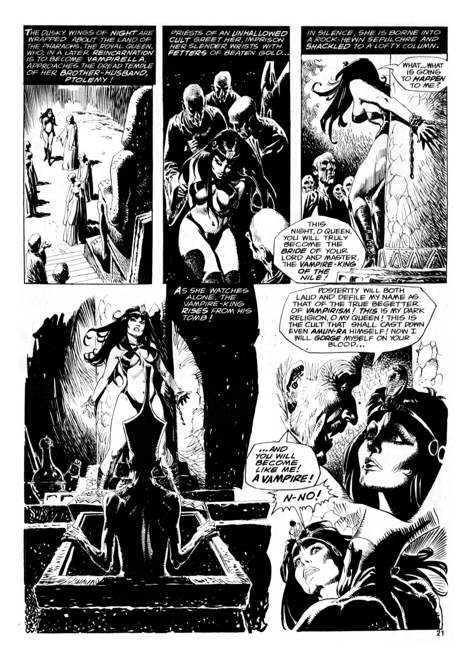 Read online Vampirella (1969) comic -  Issue #113 - 21