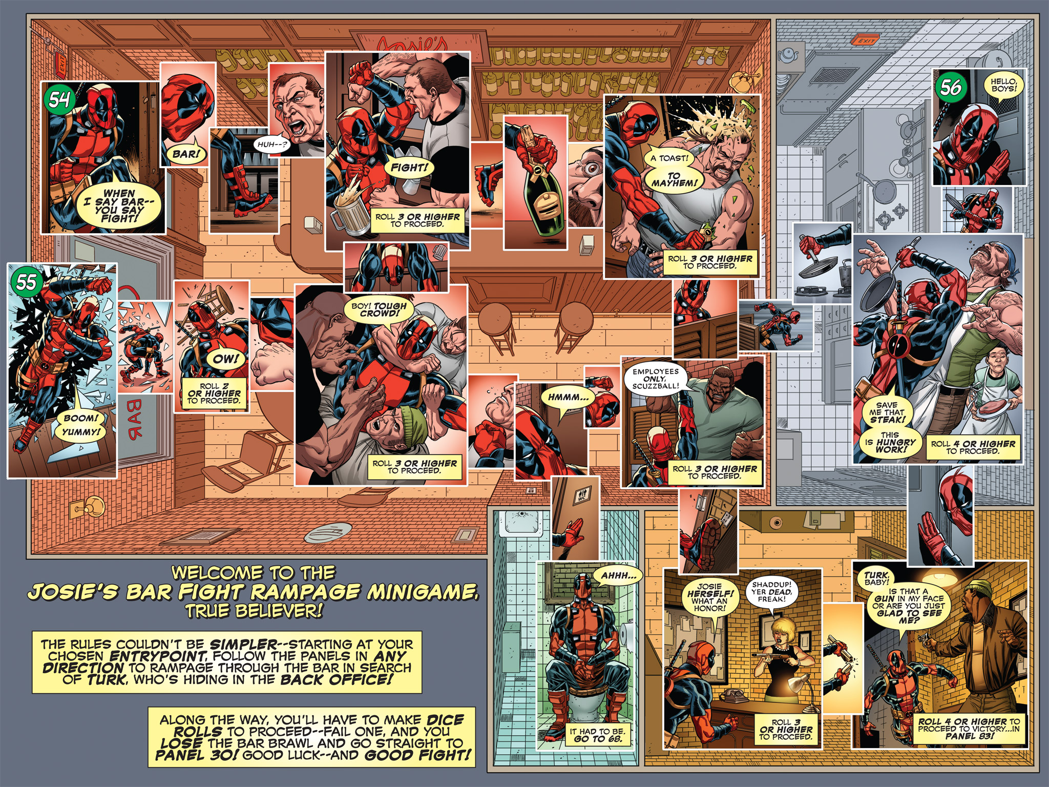 Read online You Are Deadpool comic -  Issue #4 - 57