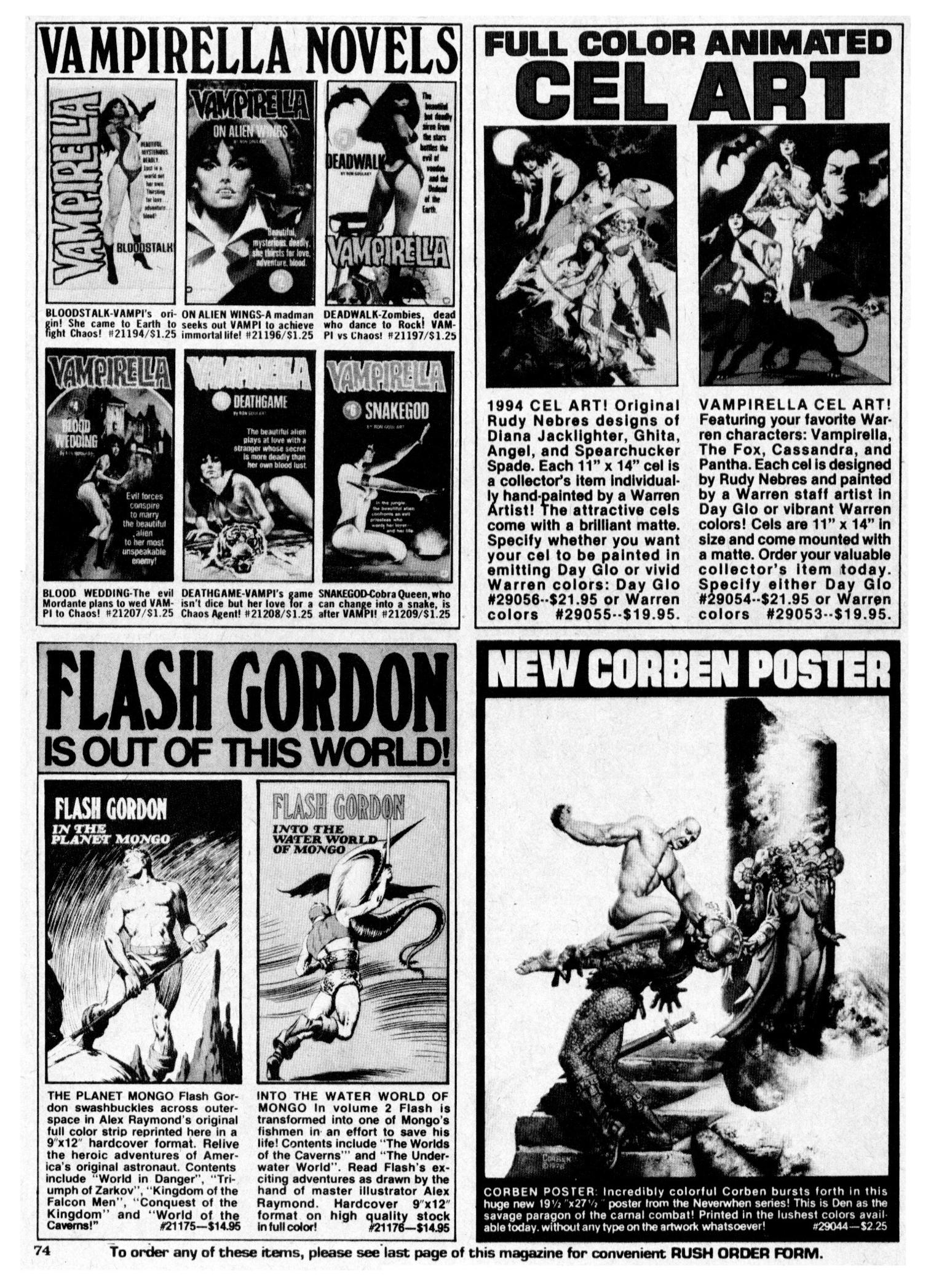 Read online Vampirella (1969) comic -  Issue #111 - 74