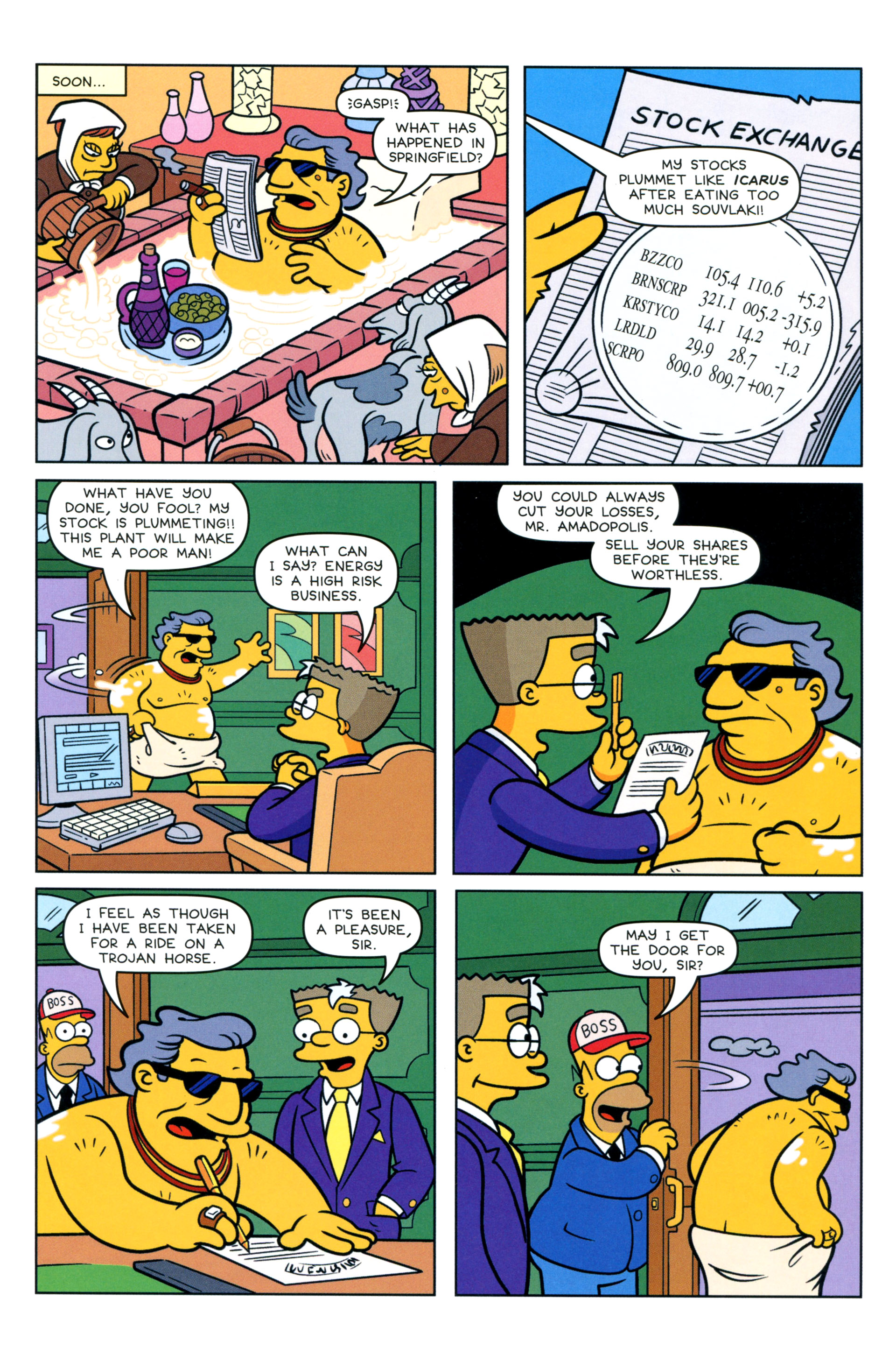 Read online Simpsons Comics comic -  Issue #205 - 21