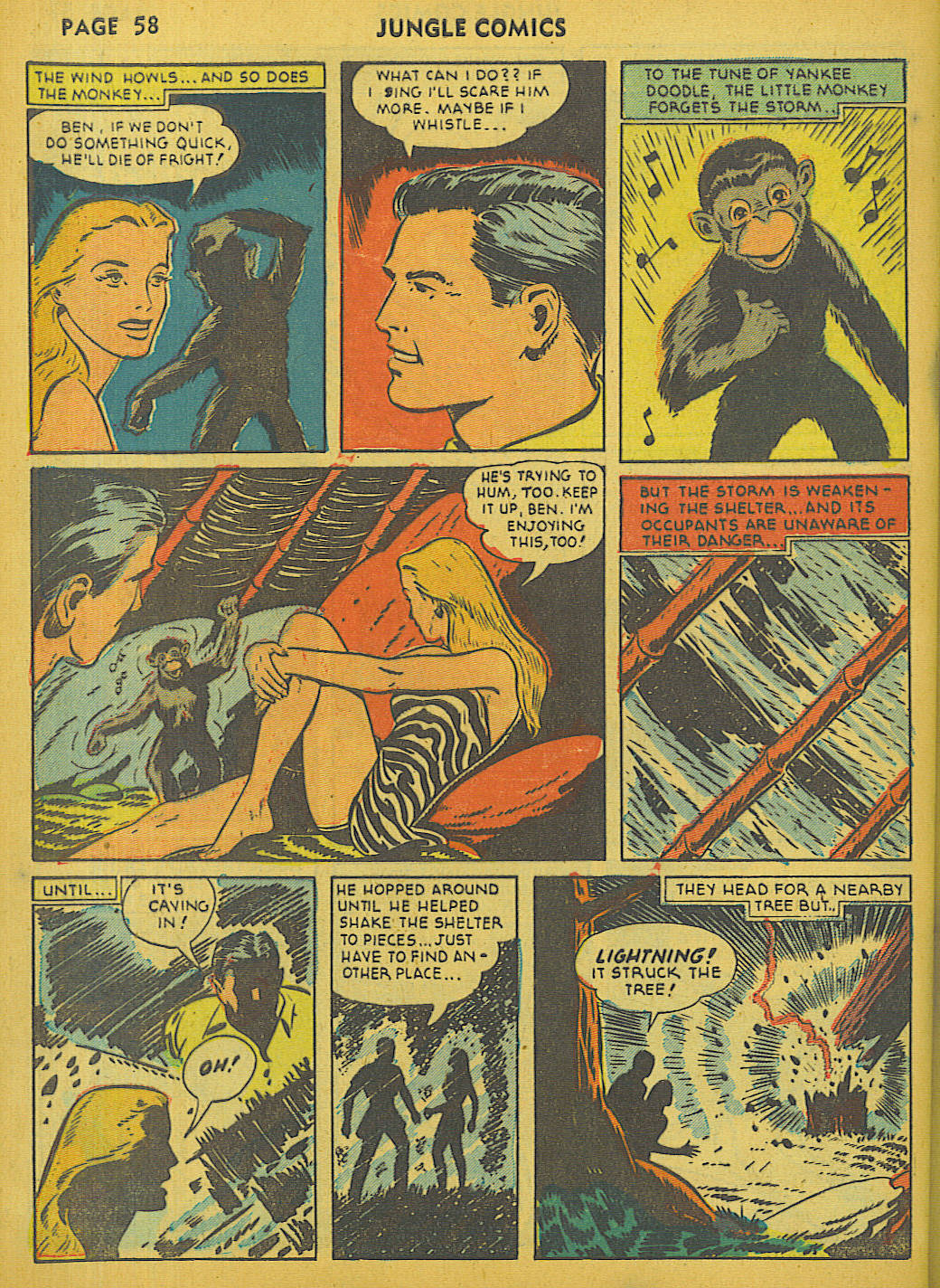 Read online Jungle Comics comic -  Issue #30 - 62