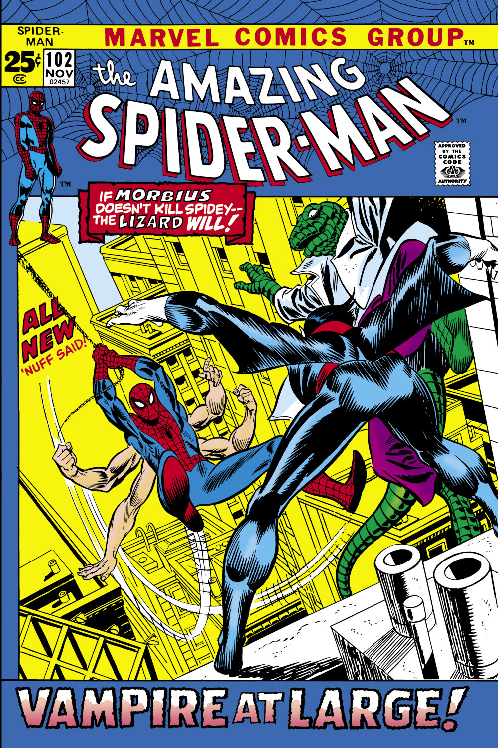 Read online The Amazing Spider-Man (1963) comic -  Issue #102 - 1