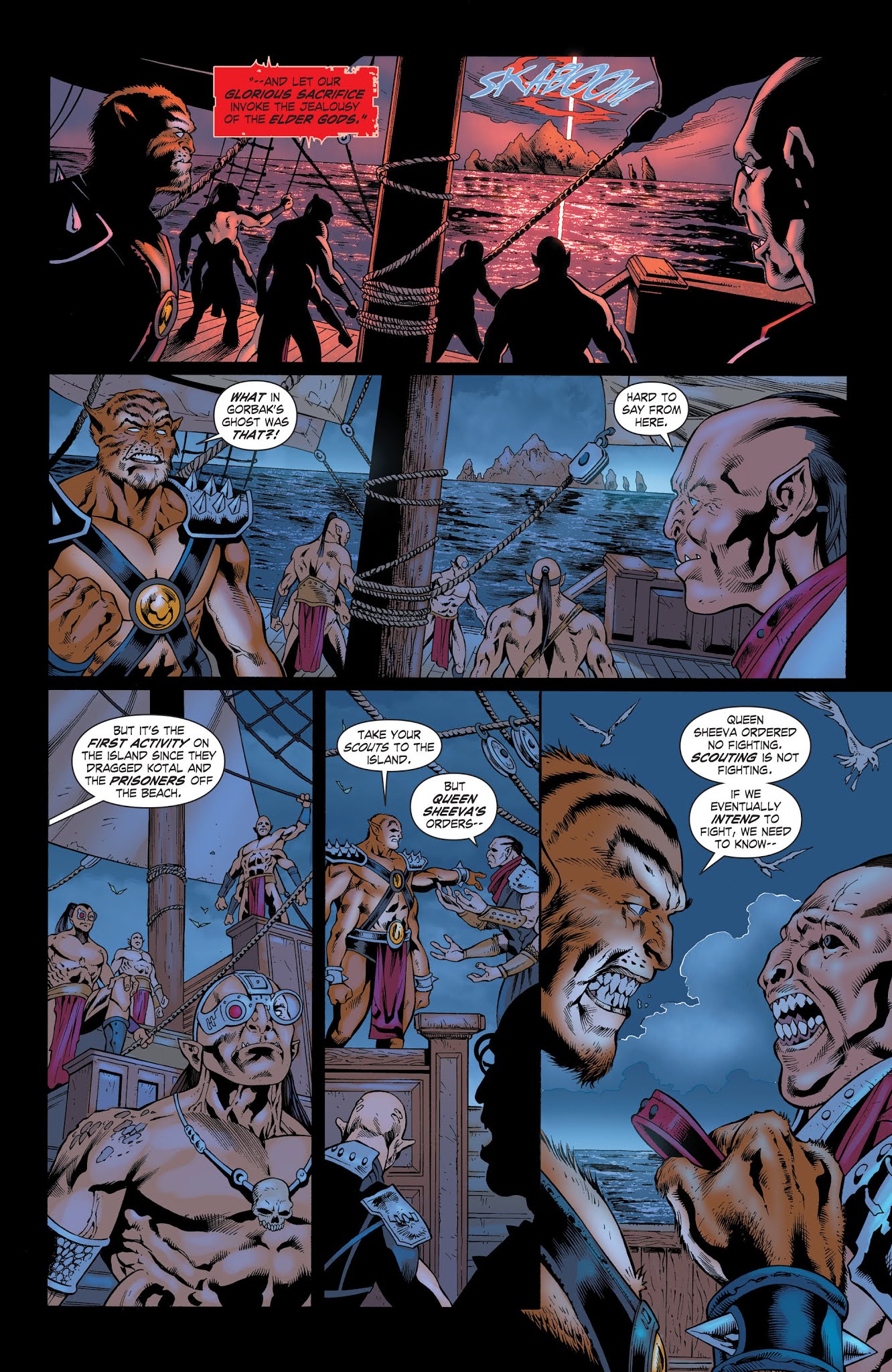 Read online Mortal Kombat X [I] comic -  Issue # _TPB 3 - 51