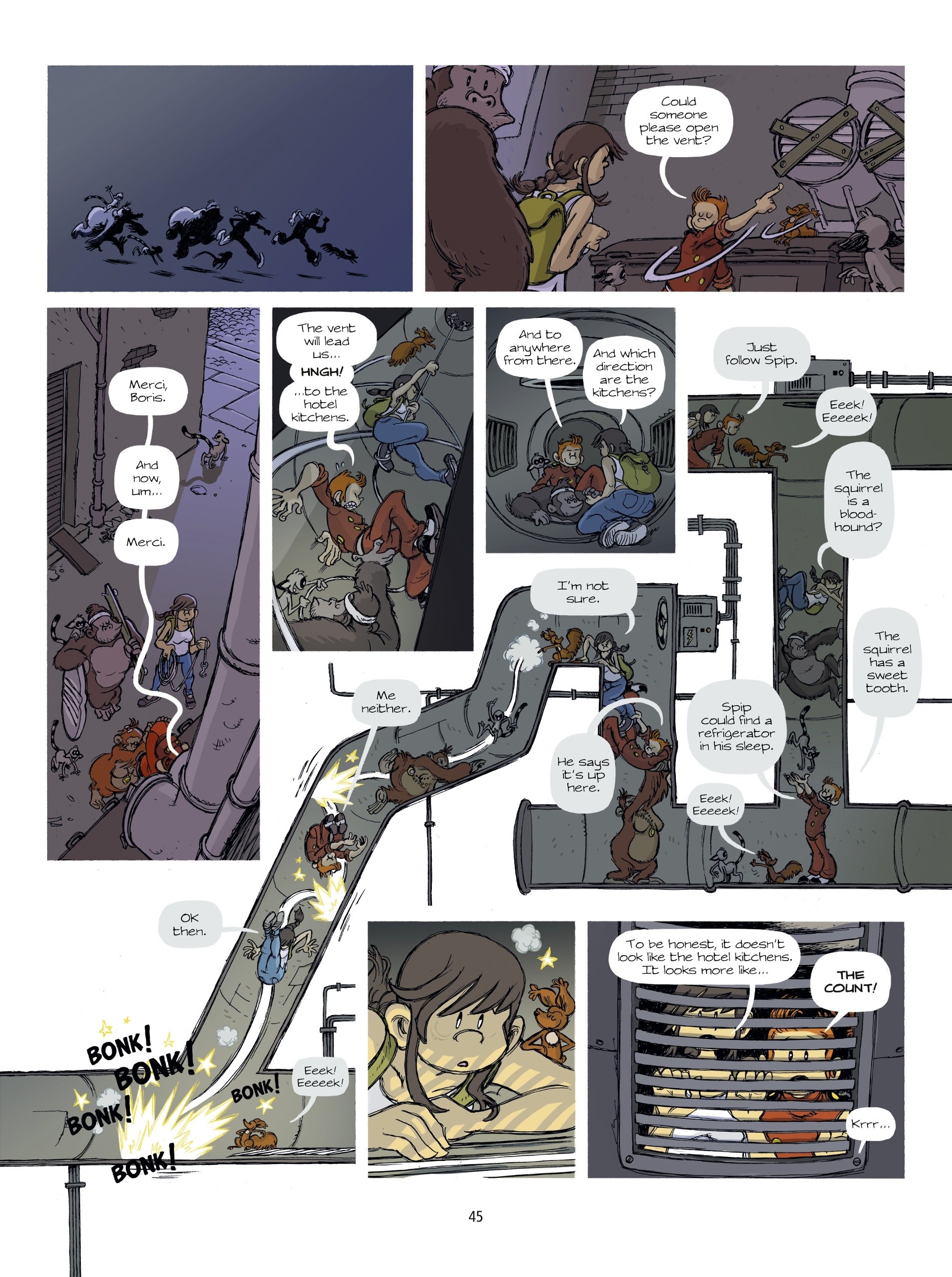Read online Spirou In Berlin comic -  Issue # Full - 45