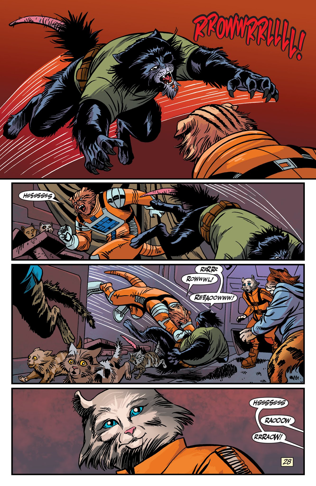 Read online Captain Ginger comic -  Issue #1 - 30