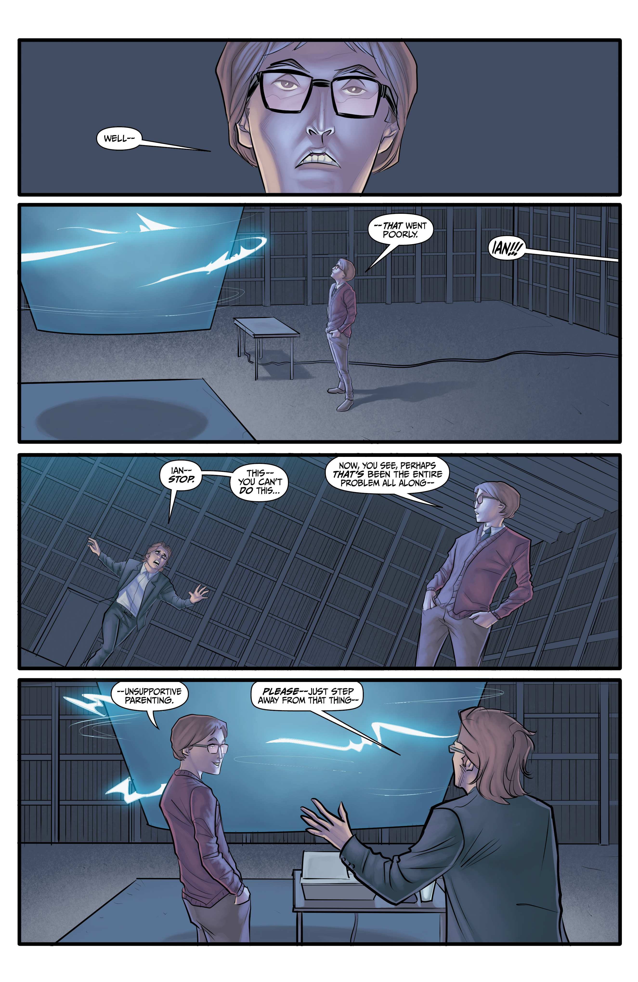 Read online Morning Glories comic -  Issue #50 - 49