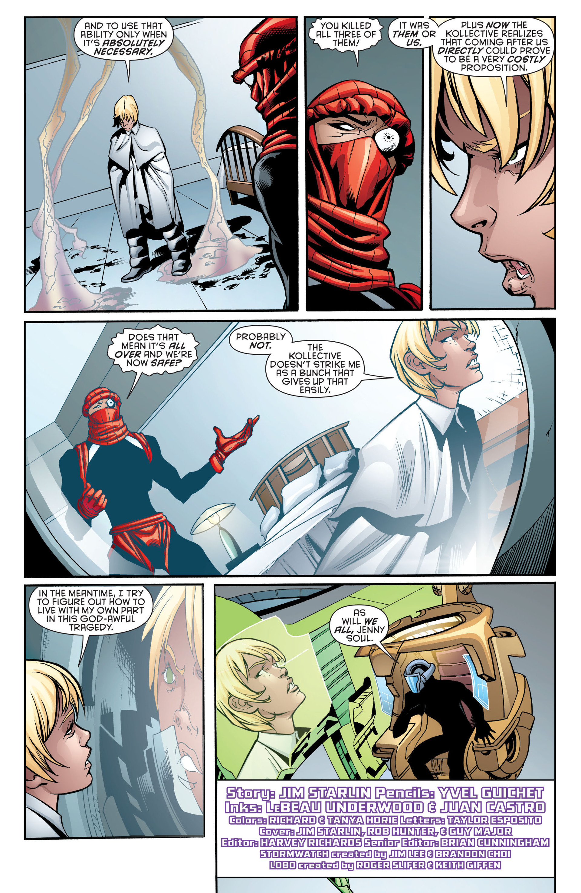 Read online Stormwatch (2011) comic -  Issue #22 - 21