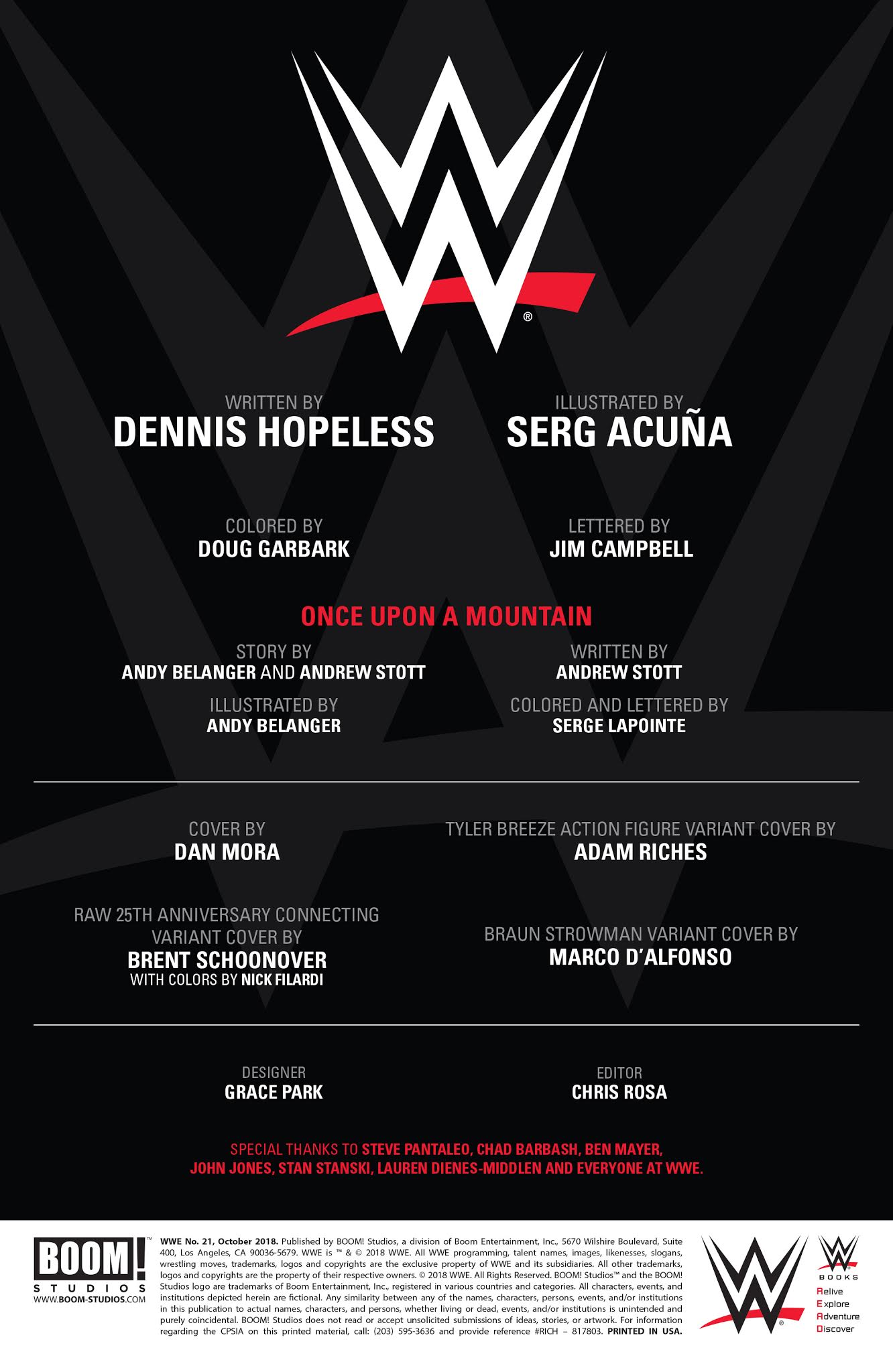 Read online WWE comic -  Issue #21 - 2