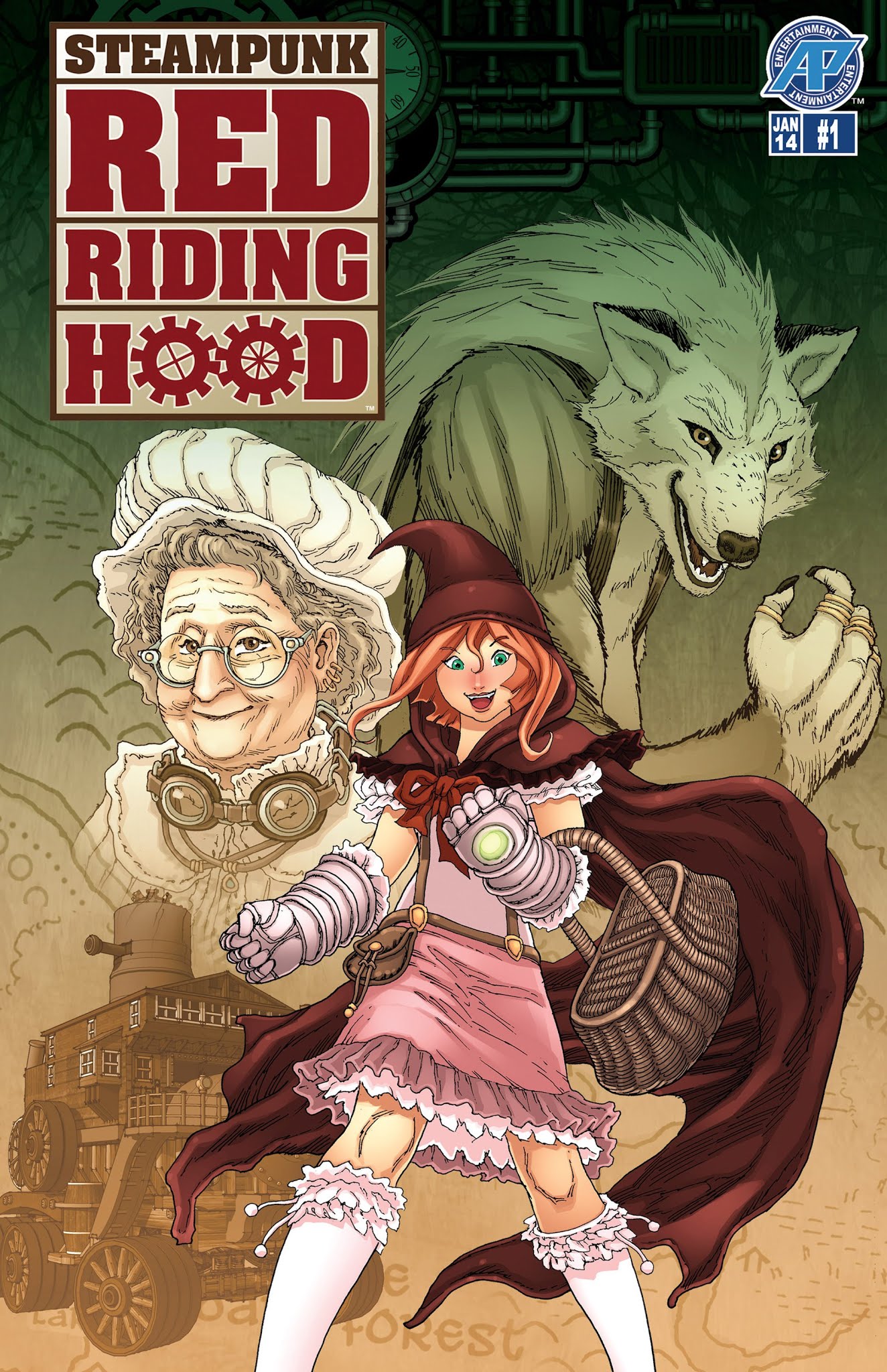 Read online Steampunk Red Riding Hood comic -  Issue # Full - 36