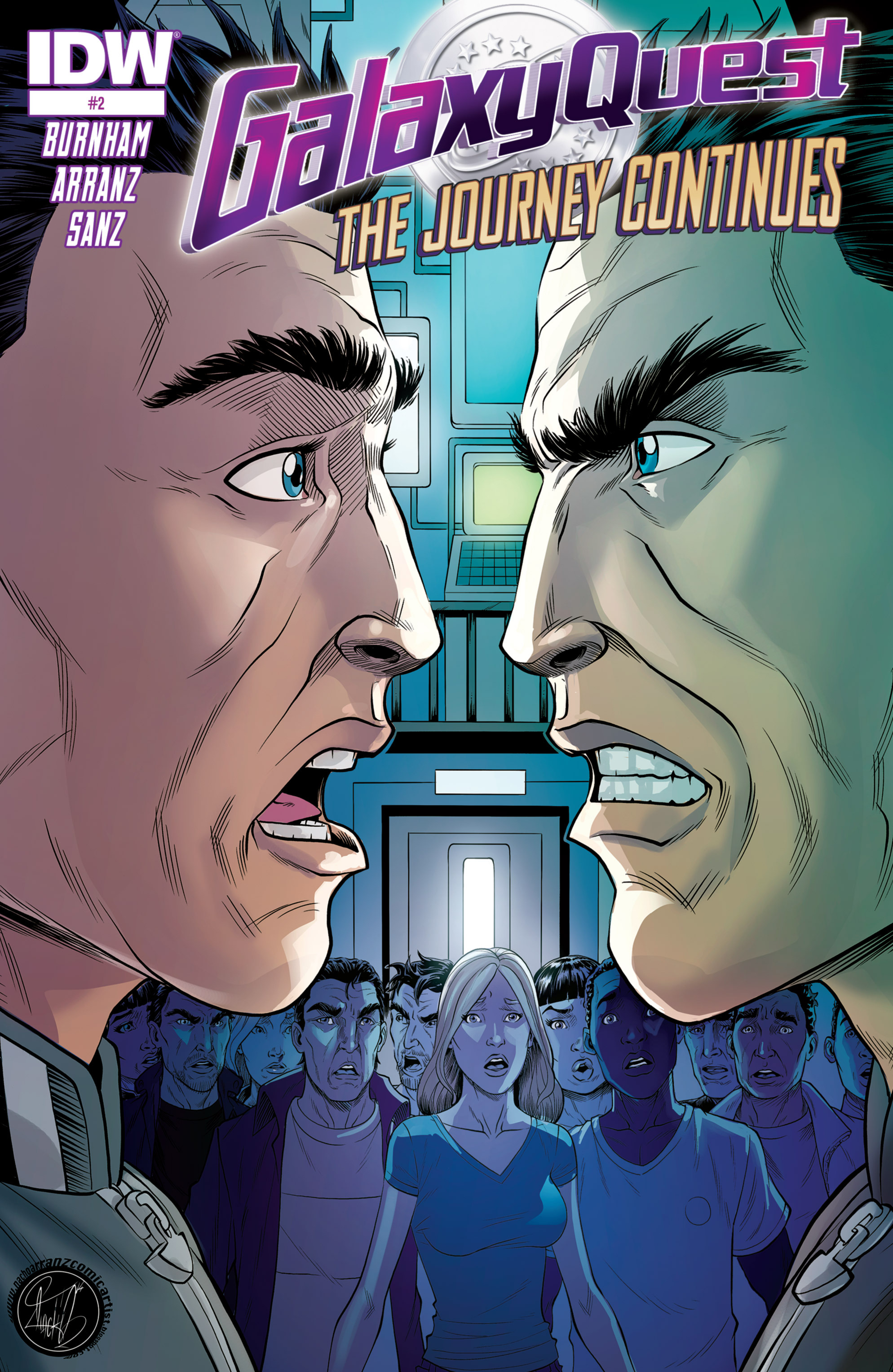 Read online Galaxy Quest: The Journey Continues comic -  Issue #2 - 1