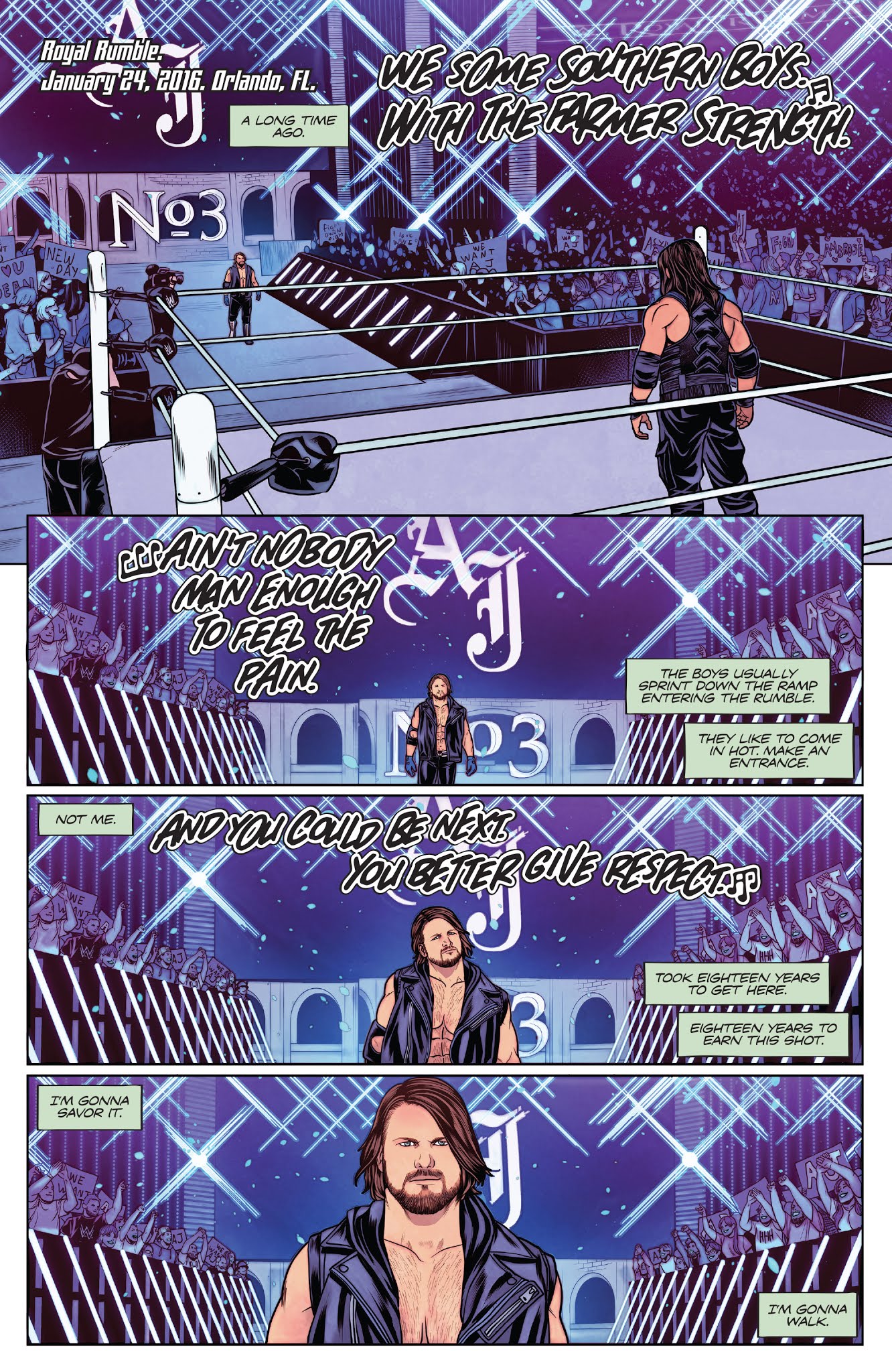 Read online WWE comic -  Issue #21 - 4