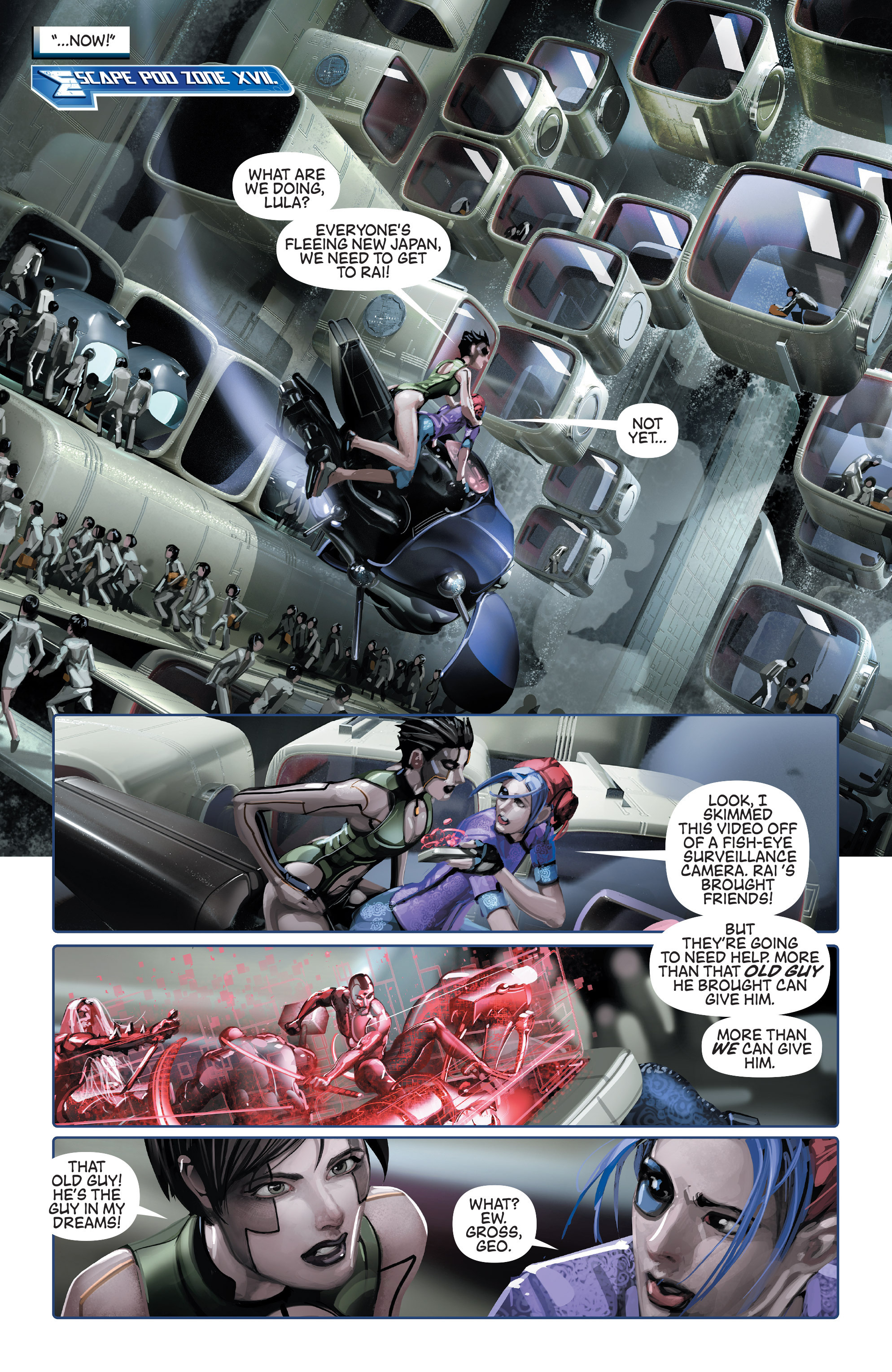 Read online 4001 A.D. comic -  Issue #3 - 7