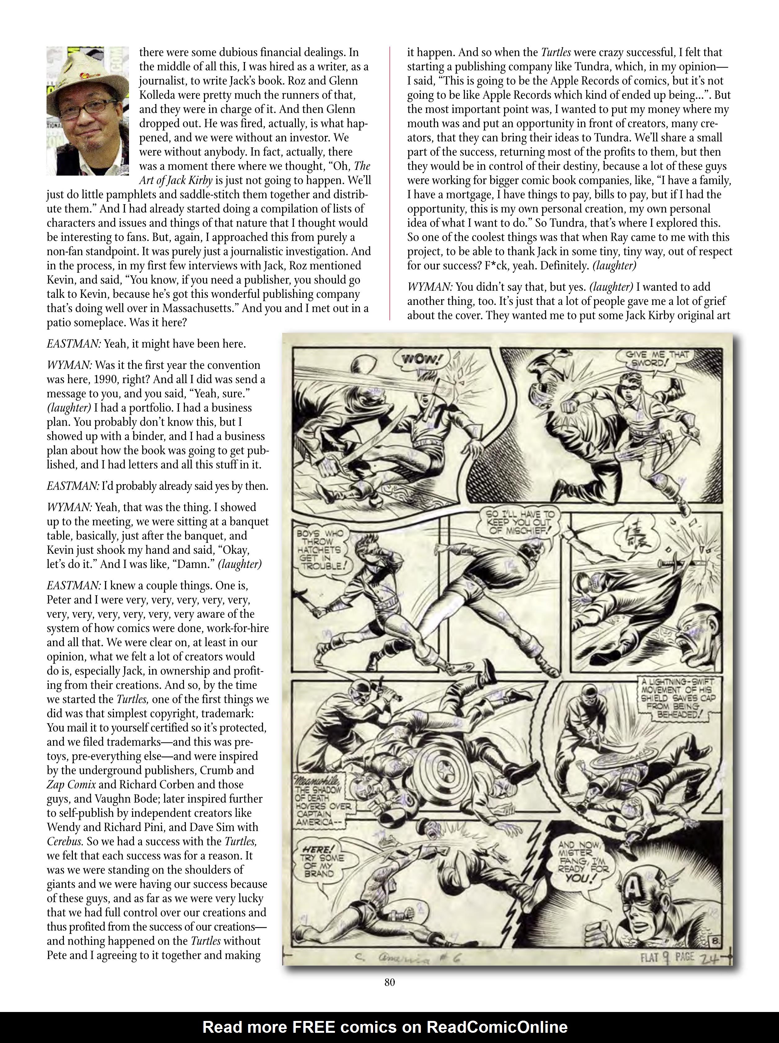Read online The Jack Kirby Collector comic -  Issue #69 - 82