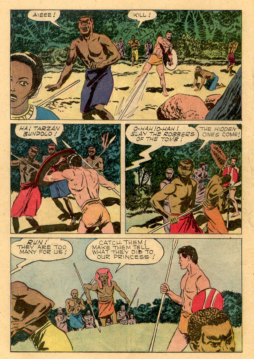 Read online Tarzan (1948) comic -  Issue #119 - 16