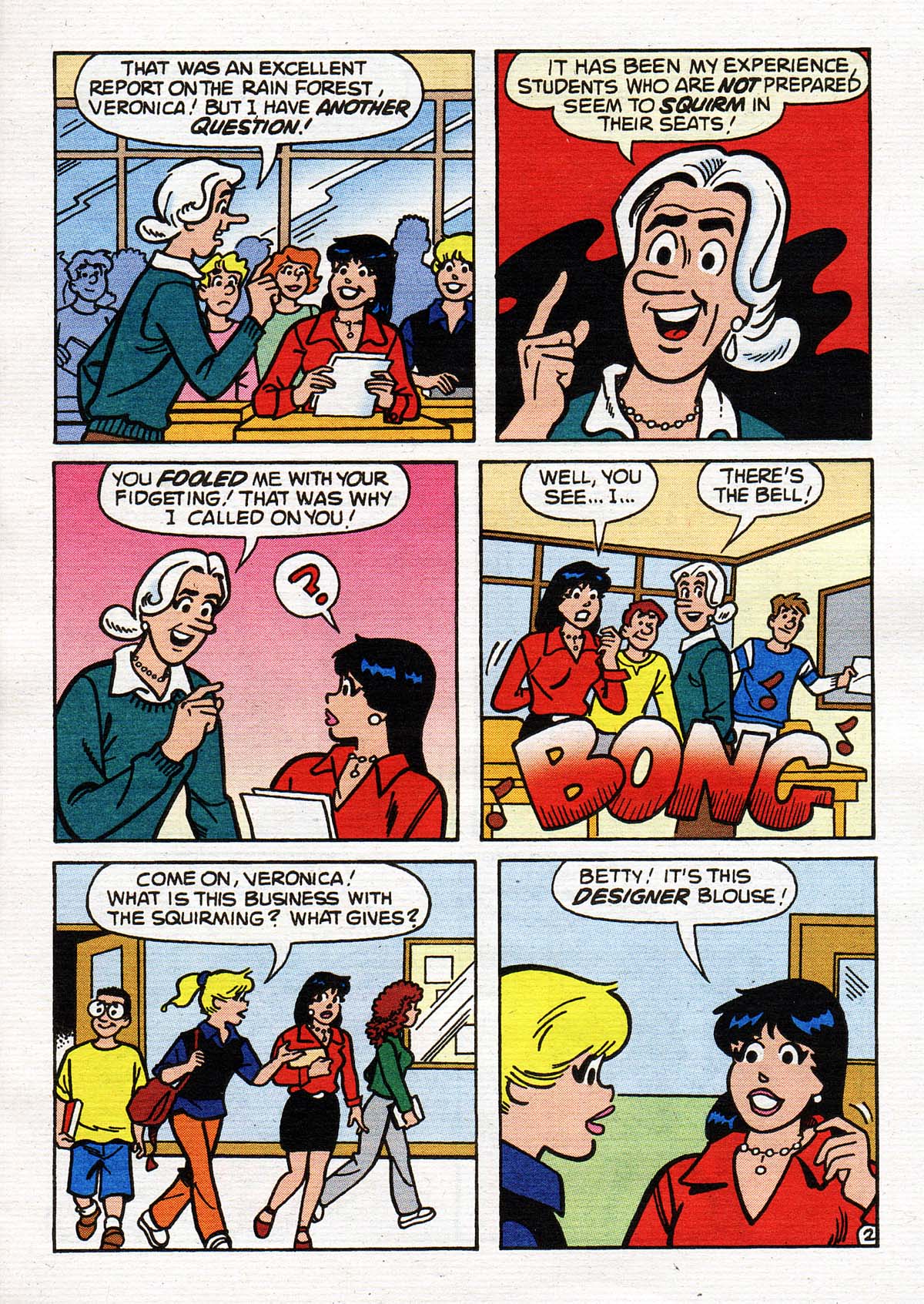 Read online Betty and Veronica Digest Magazine comic -  Issue #144 - 10