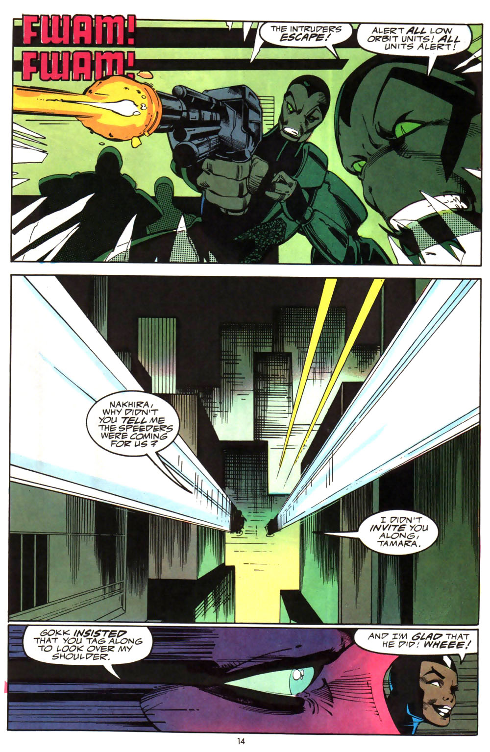 Read online Alien Legion (1987) comic -  Issue #9 - 16