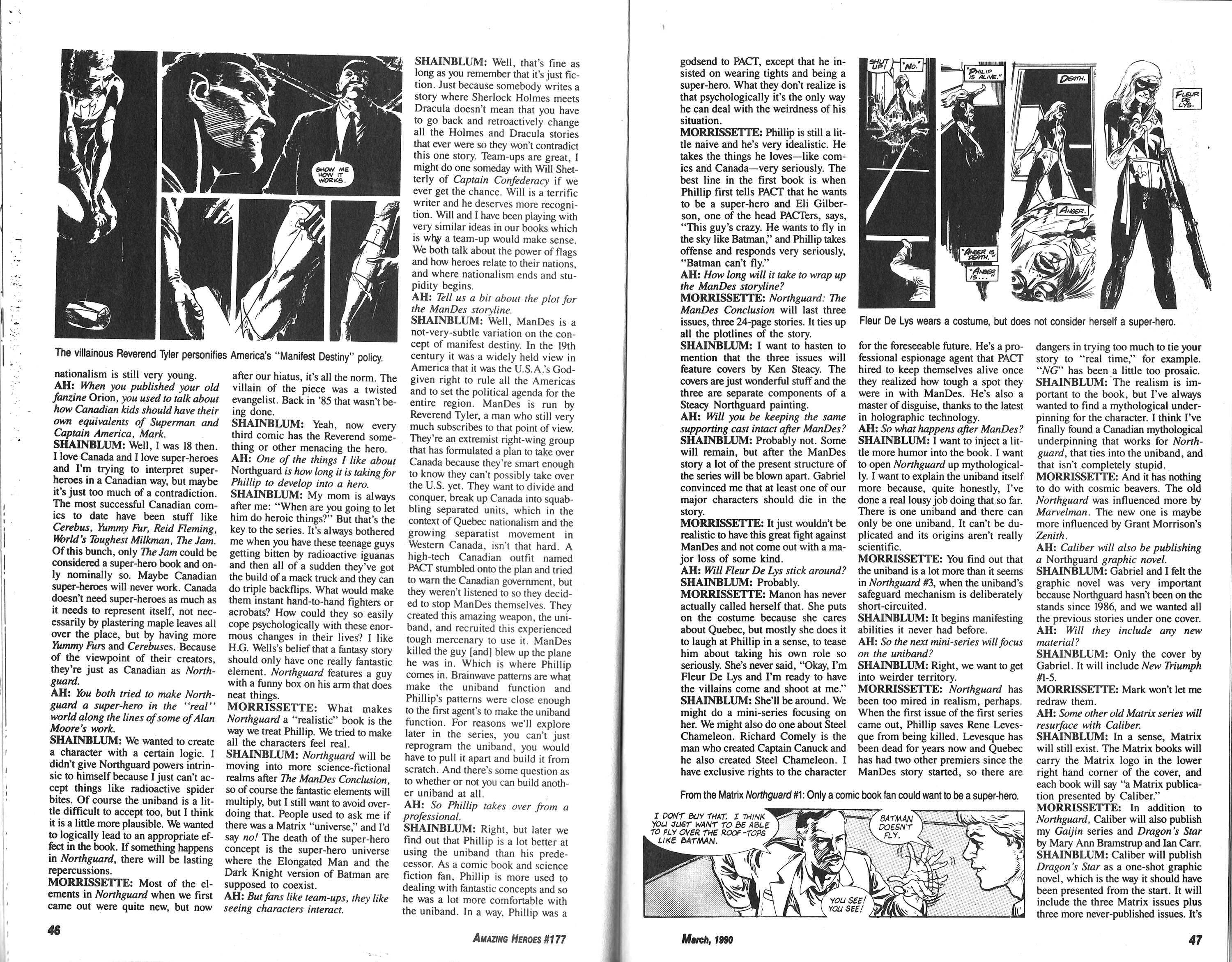Read online Amazing Heroes comic -  Issue #177 - 24