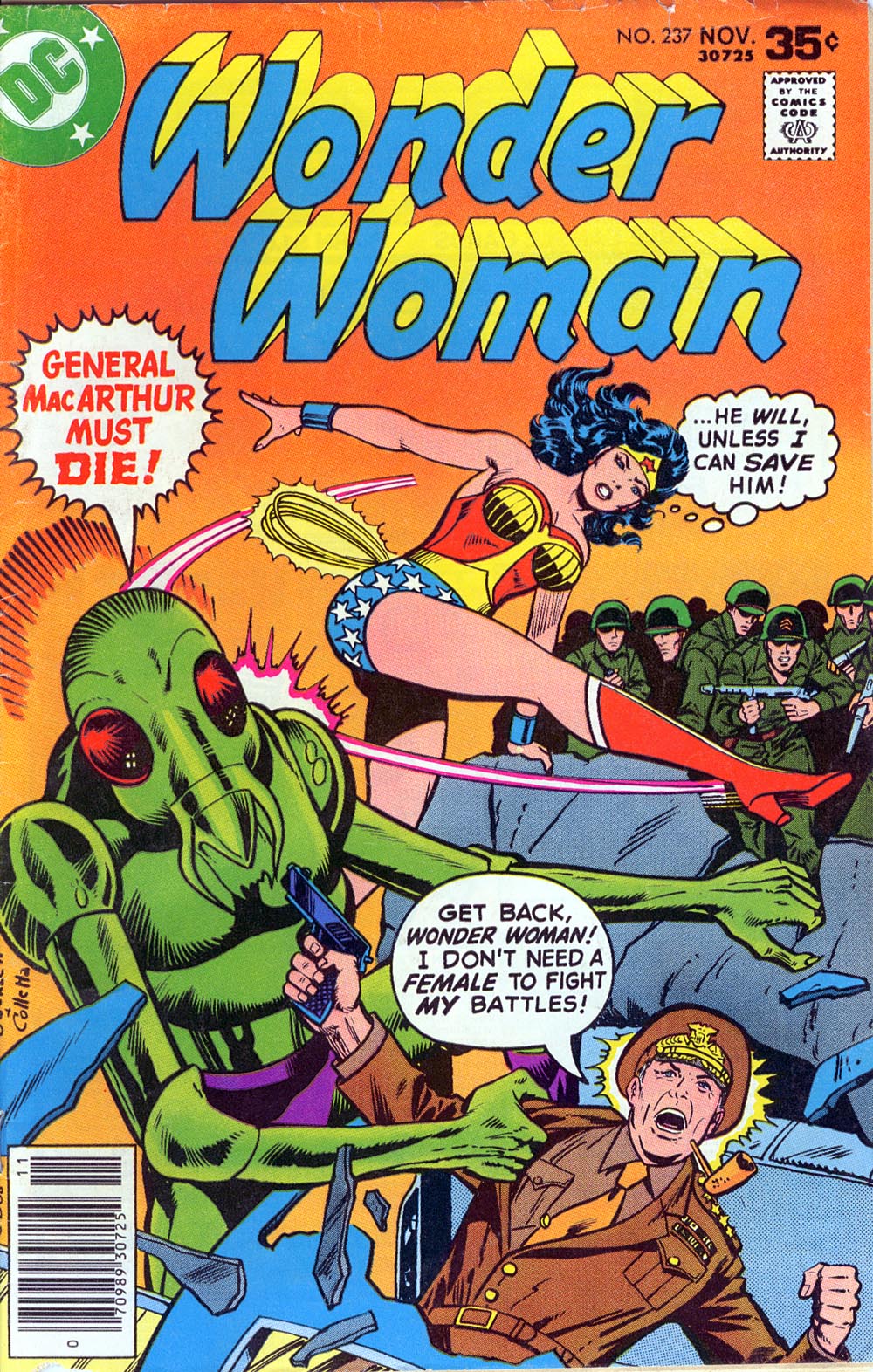 Read online Wonder Woman (1942) comic -  Issue #237 - 1