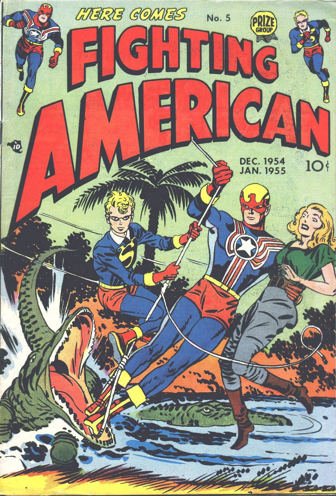 Read online Fighting American (1954) comic -  Issue #5 - 1