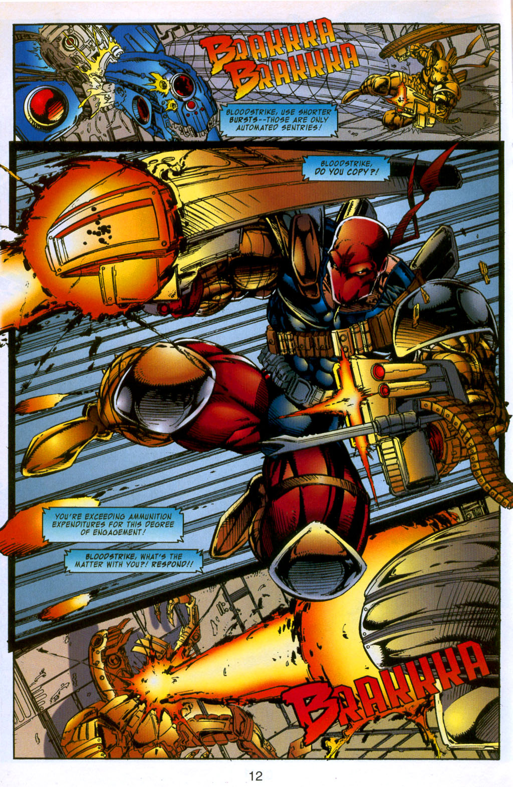 Read online Bloodstrike (1993) comic -  Issue #11 - 12