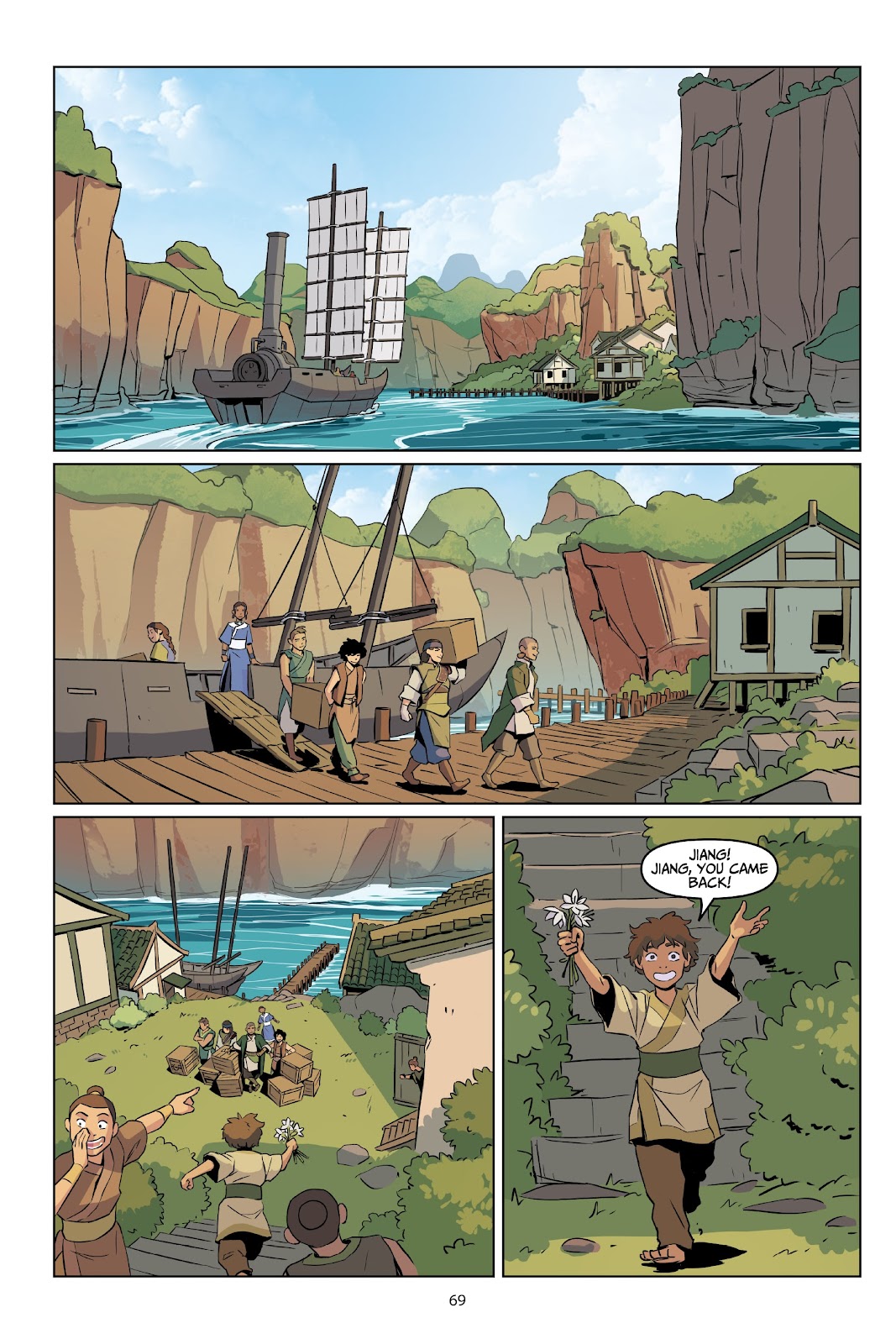 Avatar: The Last Airbender—Katara and the Pirate's Silver issue TPB - Page 69