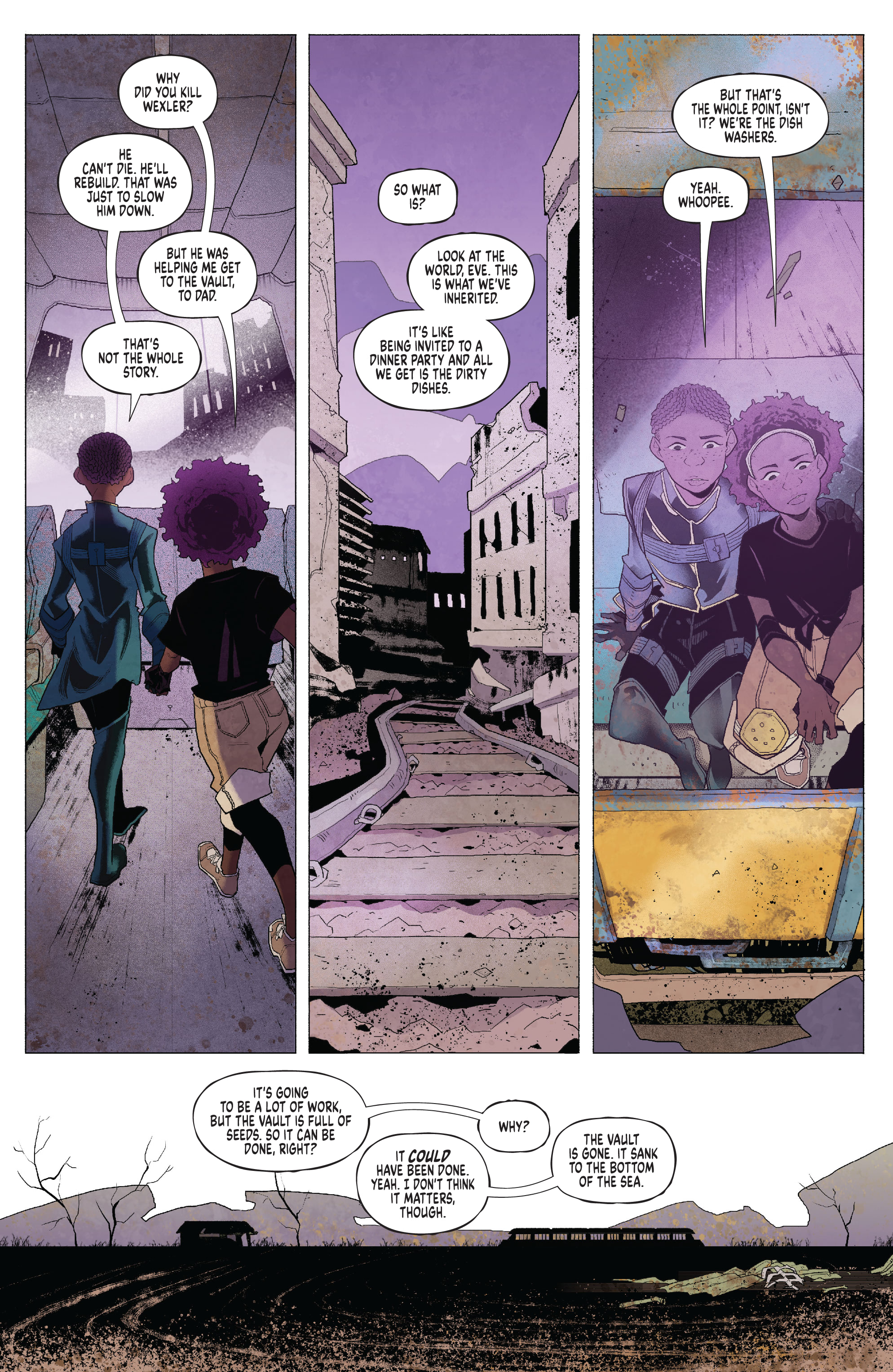 Read online Eve comic -  Issue #4 - 6