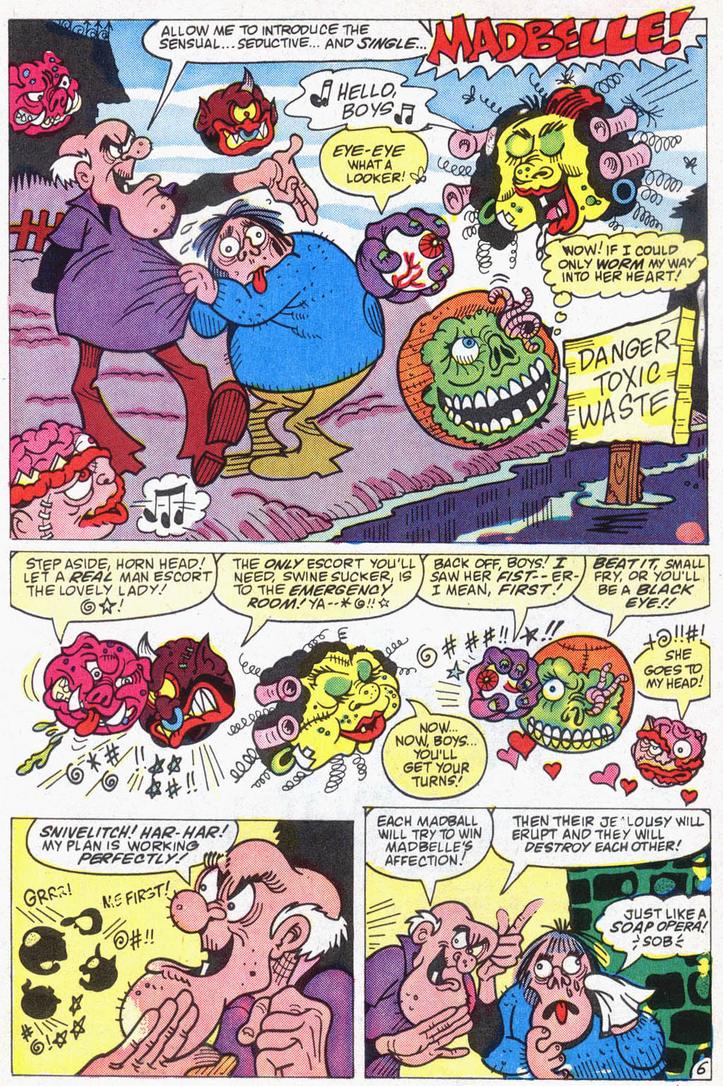 Read online Madballs comic -  Issue #6 - 7