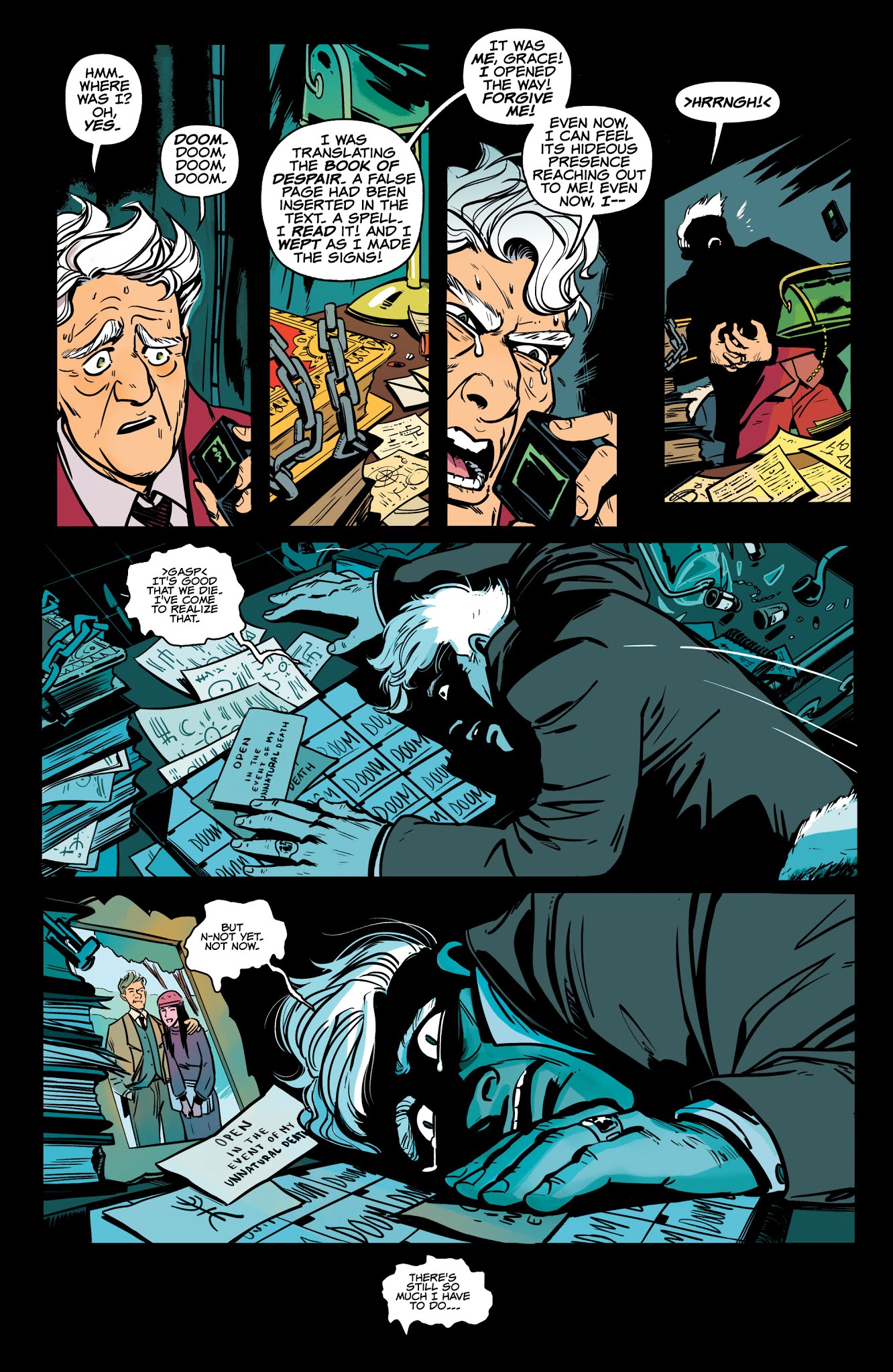 Read online Blackwood comic -  Issue #1 - 4