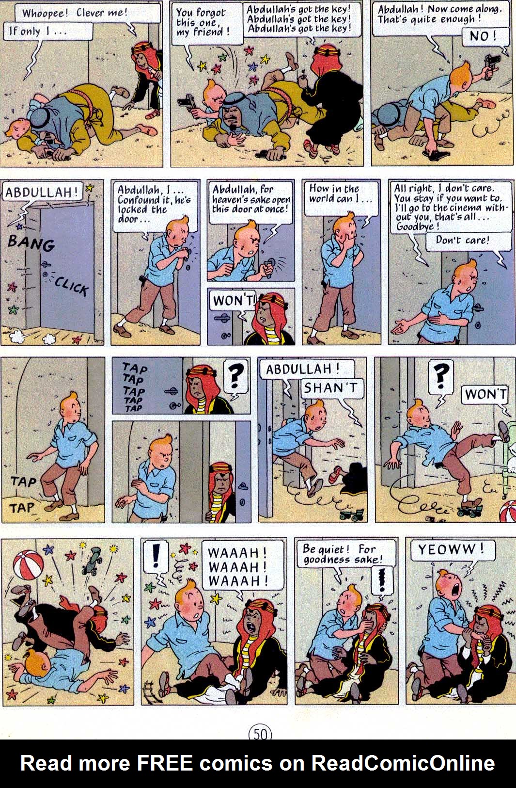 Read online The Adventures of Tintin comic -  Issue #15 - 54