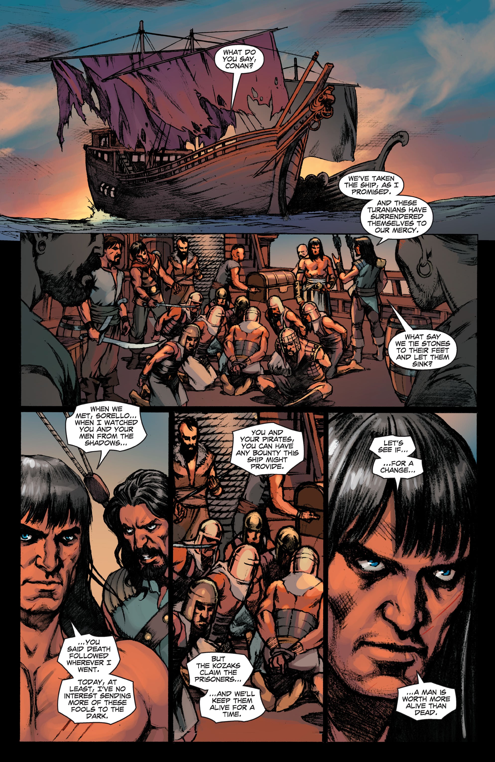 Read online Conan Chronicles Epic Collection comic -  Issue # TPB Blood In His Wake (Part 3) - 92